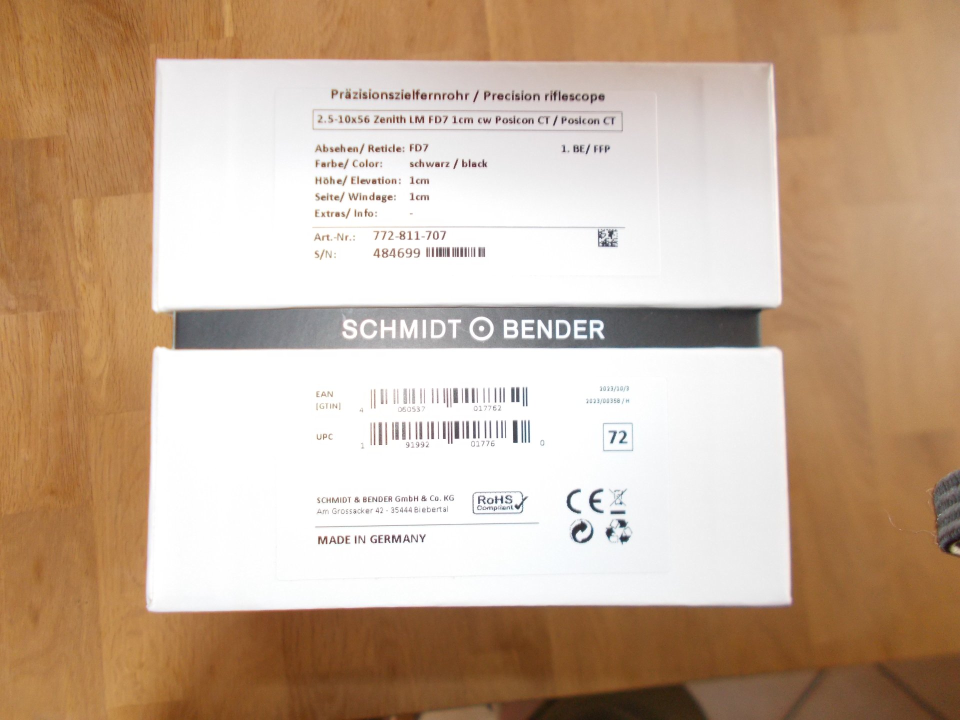 Schmidt & Bender Zenith 2,5-10 x 56 LM FD7 – Bild 5