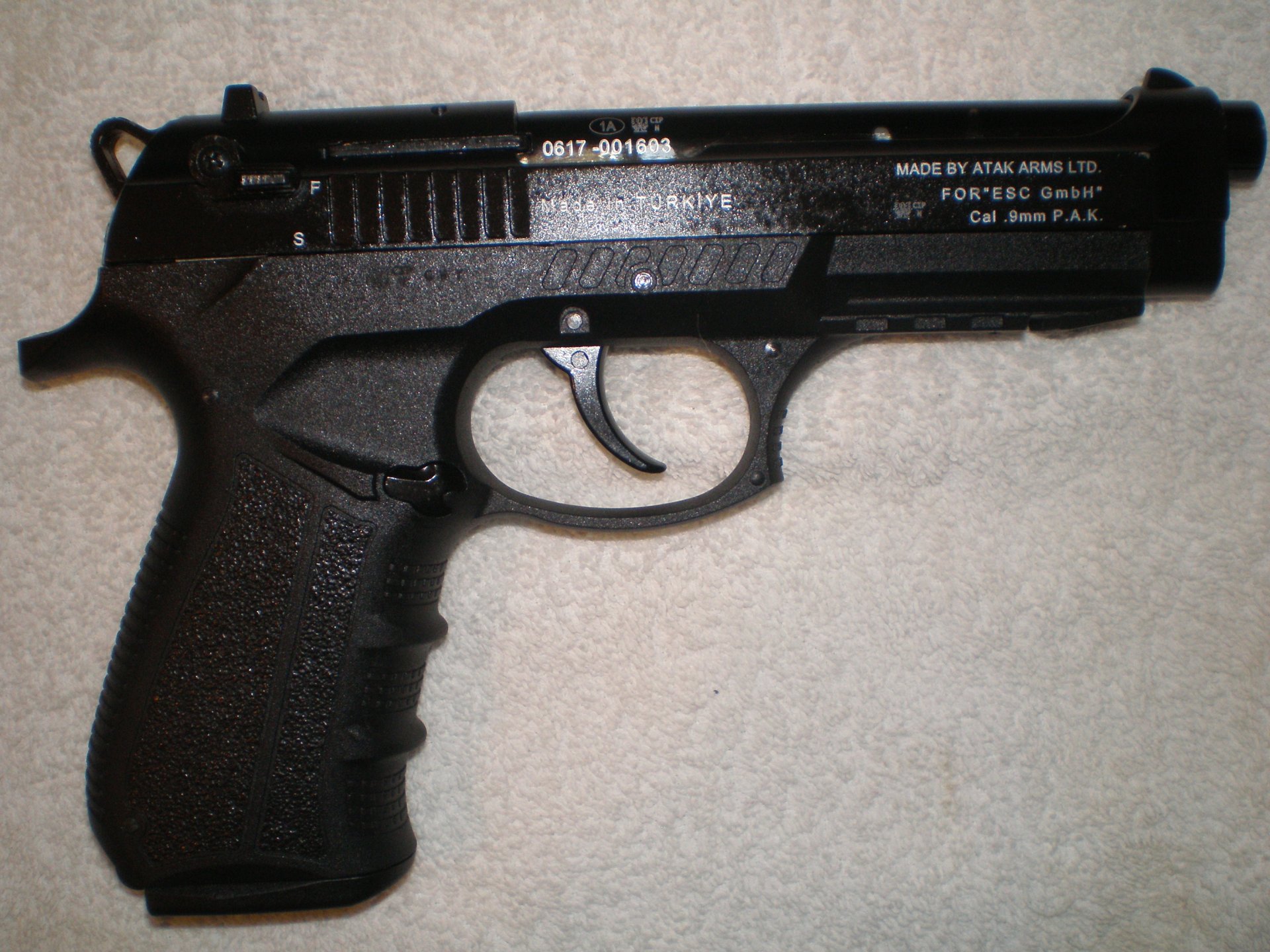Zoraki Mod 918,Cal 9mm Knall, mit Abschußbecher. – Bild 3