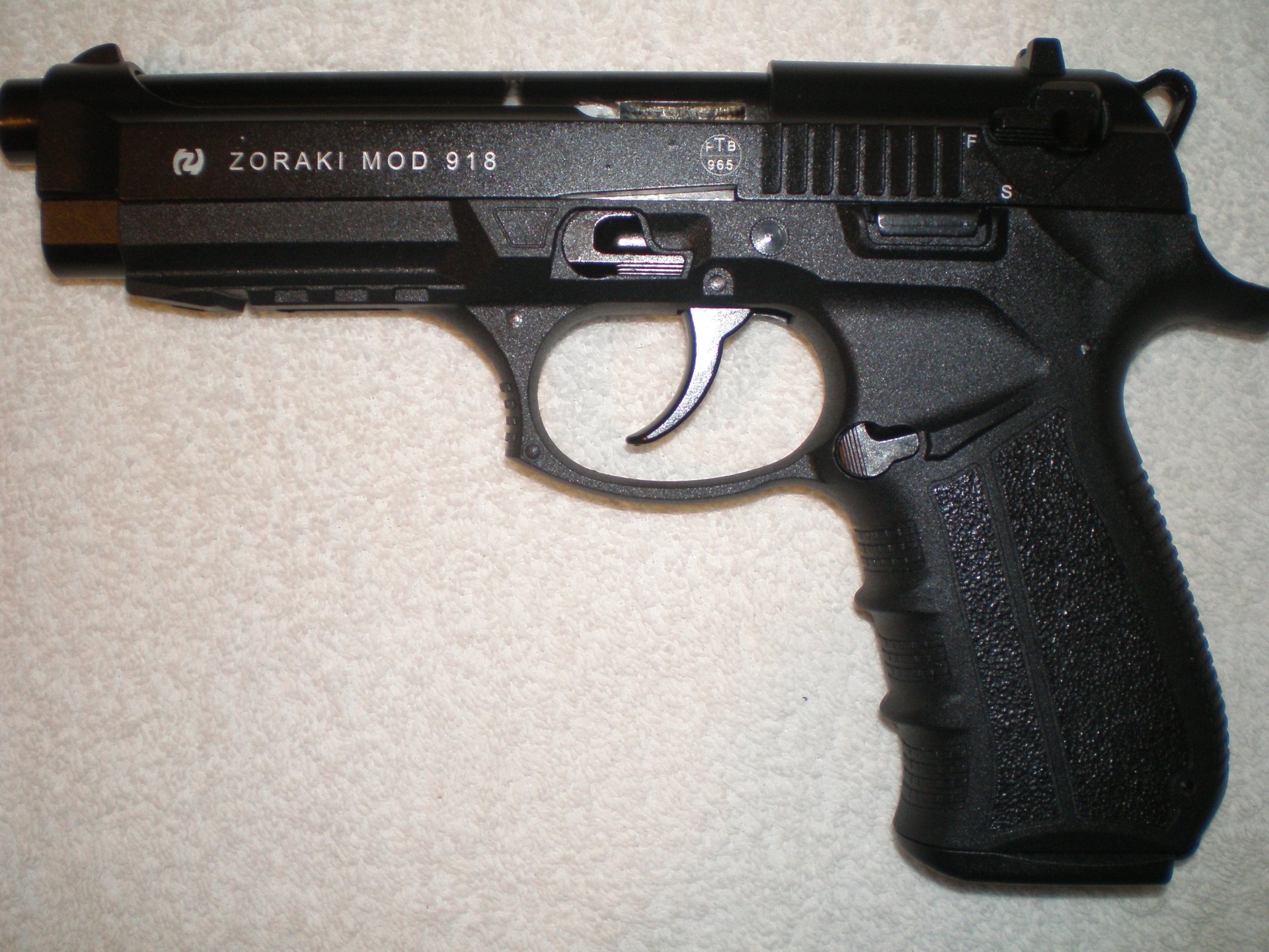 Zoraki Mod 918,Cal 9mm Knall, mit Abschußbecher. – Bild 2