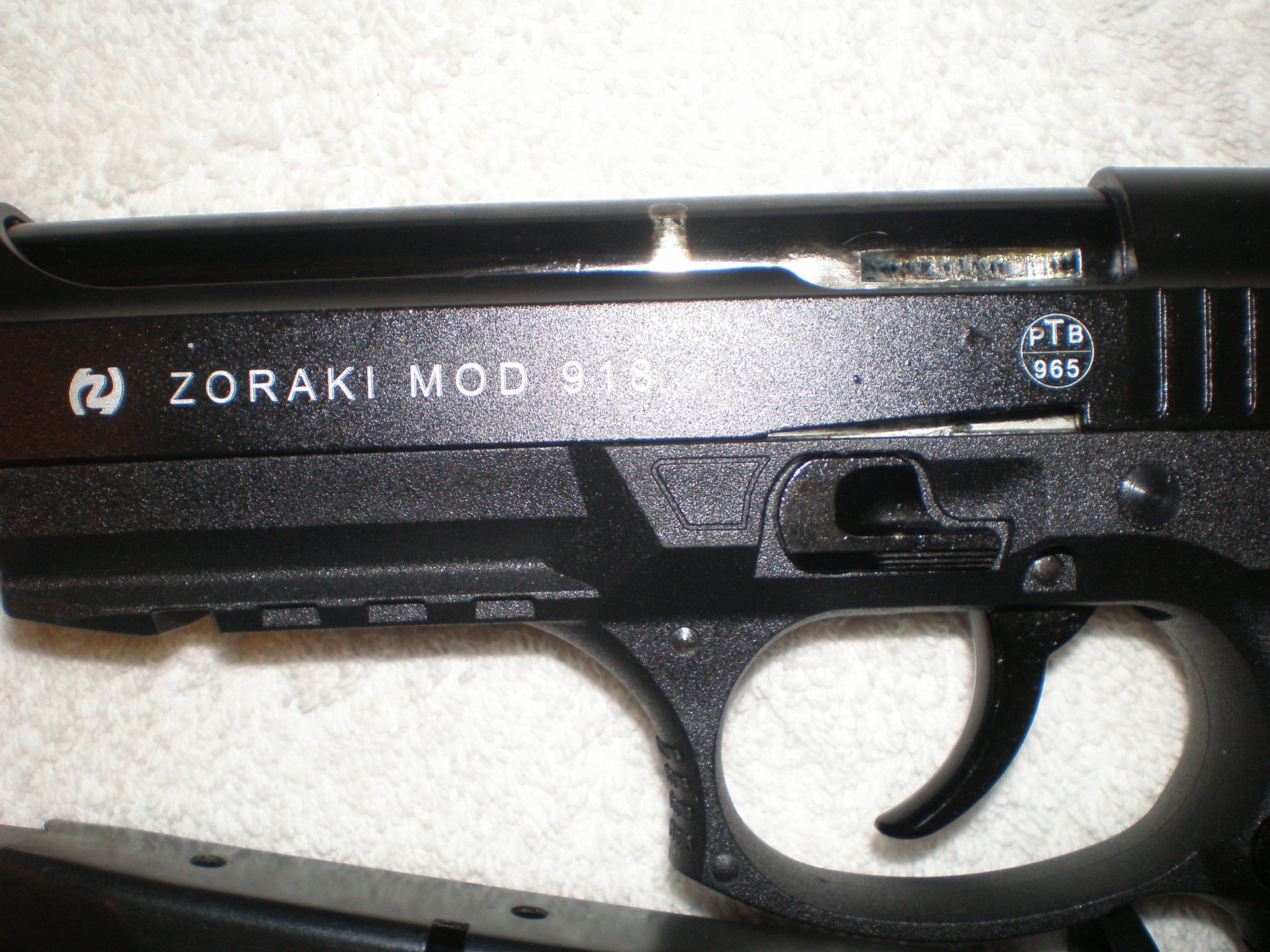 Zoraki Mod 918,Cal 9mm Knall, mit Abschußbecher. – Bild 6