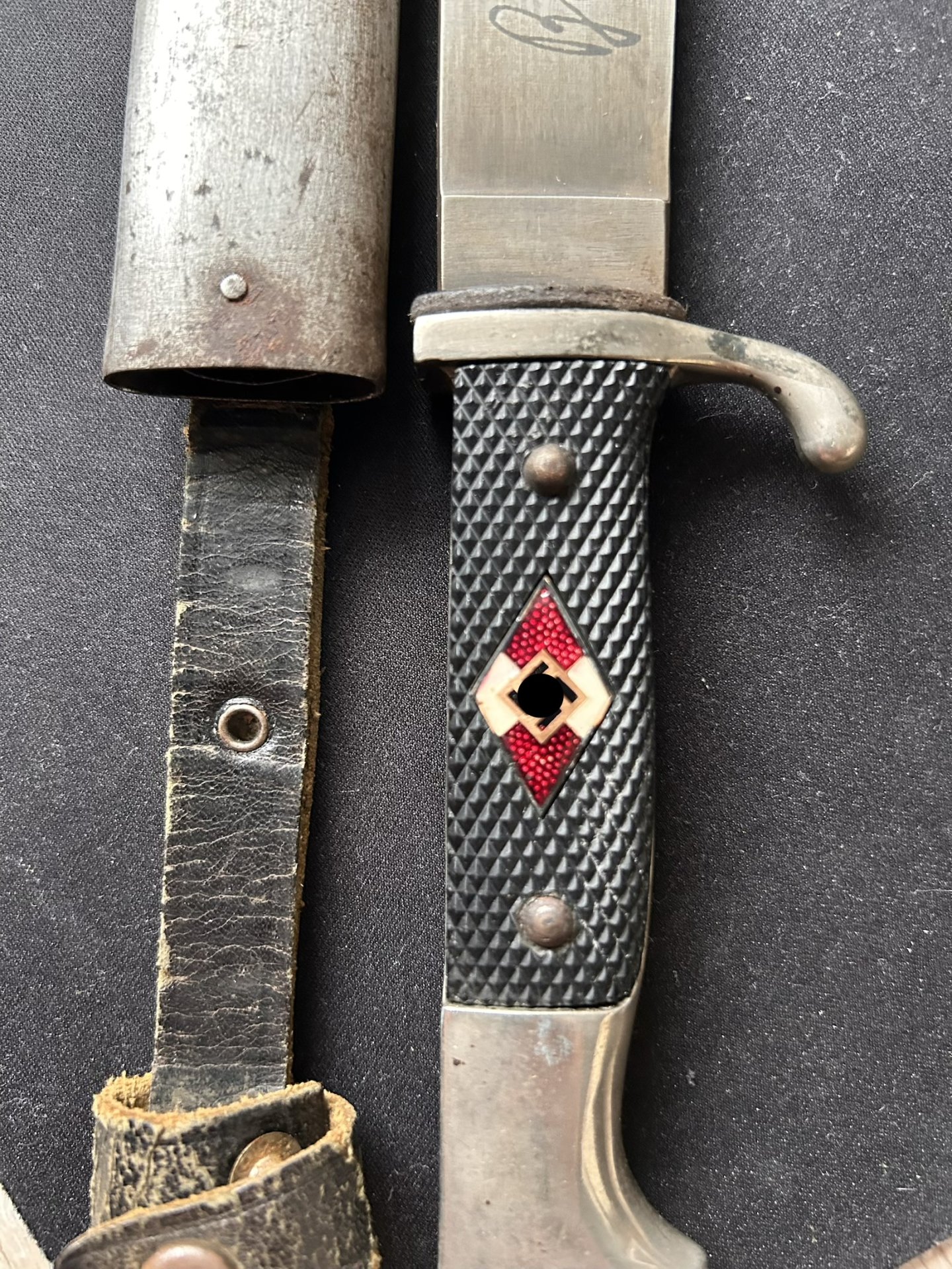 Fahrtenmesser Carl Heidelberg, Solingen, RZM M7/65, 1938. – Bild 2