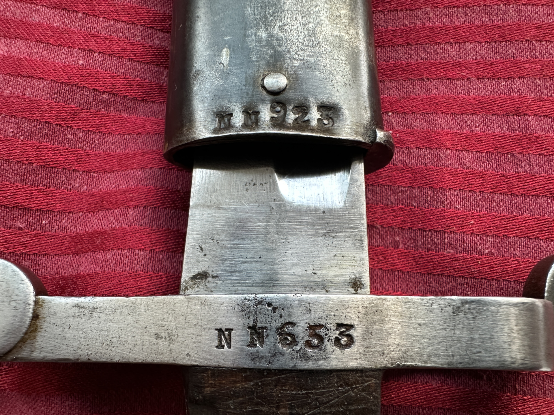 ===>Langes Steyr-Kropatschek M1886 Bajonett Rarität aus Sammlung ! – Bild 3