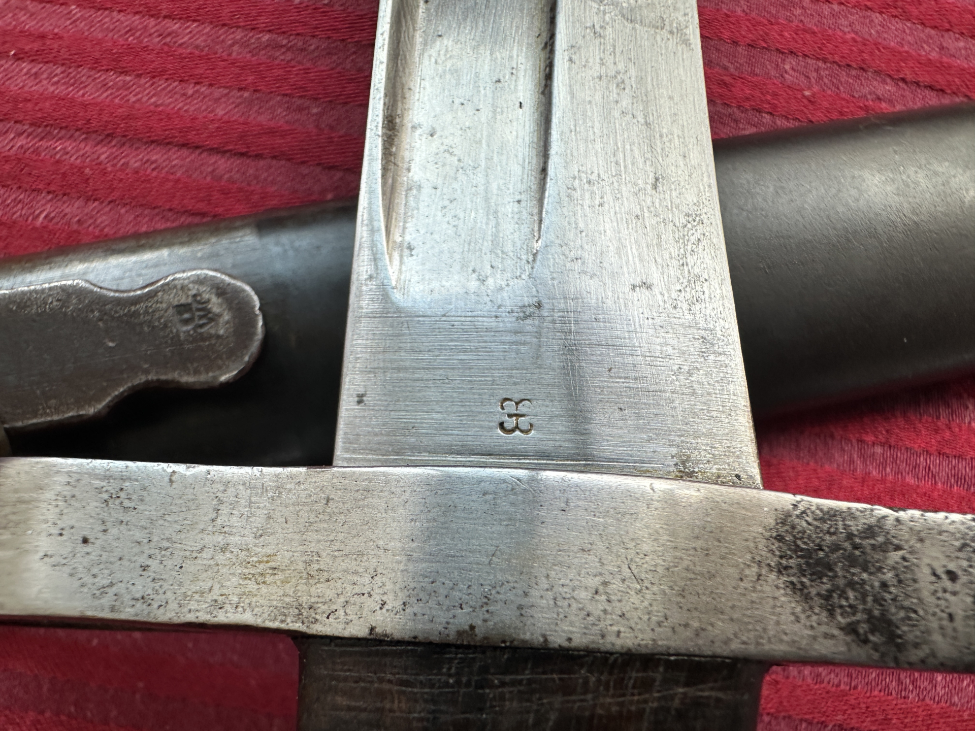 ===>Langes Steyr-Kropatschek M1886 Bajonett Rarität aus Sammlung ! – Bild 4