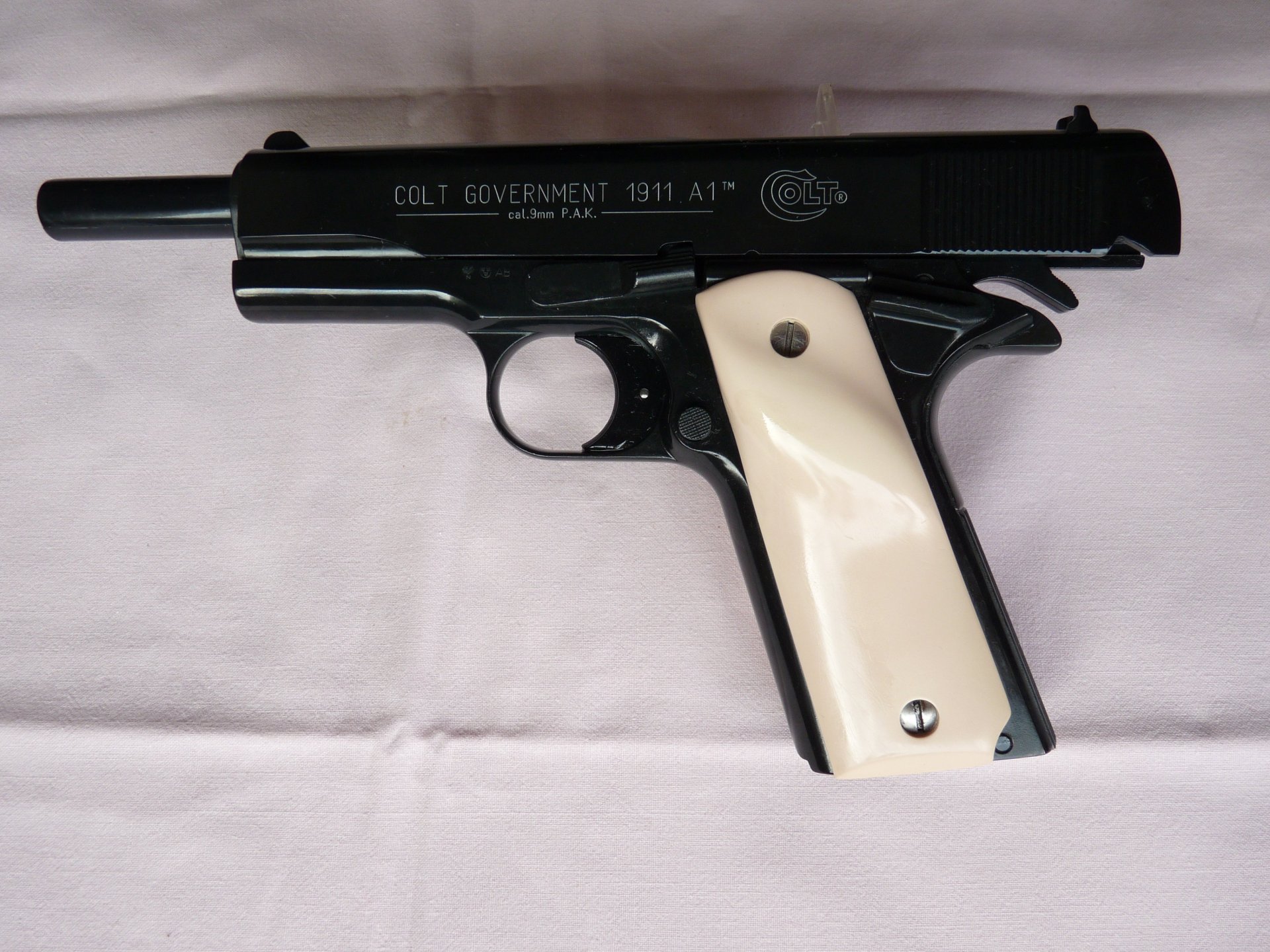 Coltpistole M1911 , License - Nachbau , 9 mm P.A.K. – Bild 2