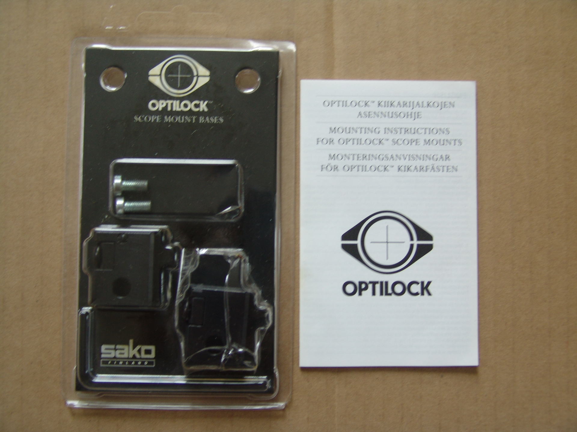 Sako/Tikka Optilock-Scope Mount Bases – Bild 1
