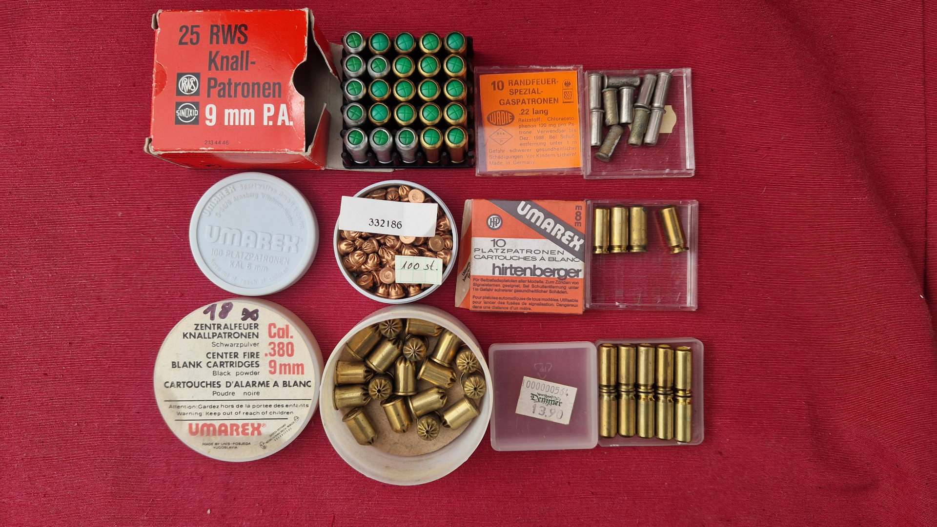 MUNITIONS KONVOLUT ===> SELTEN für SAMMLER <=== – Bild 1