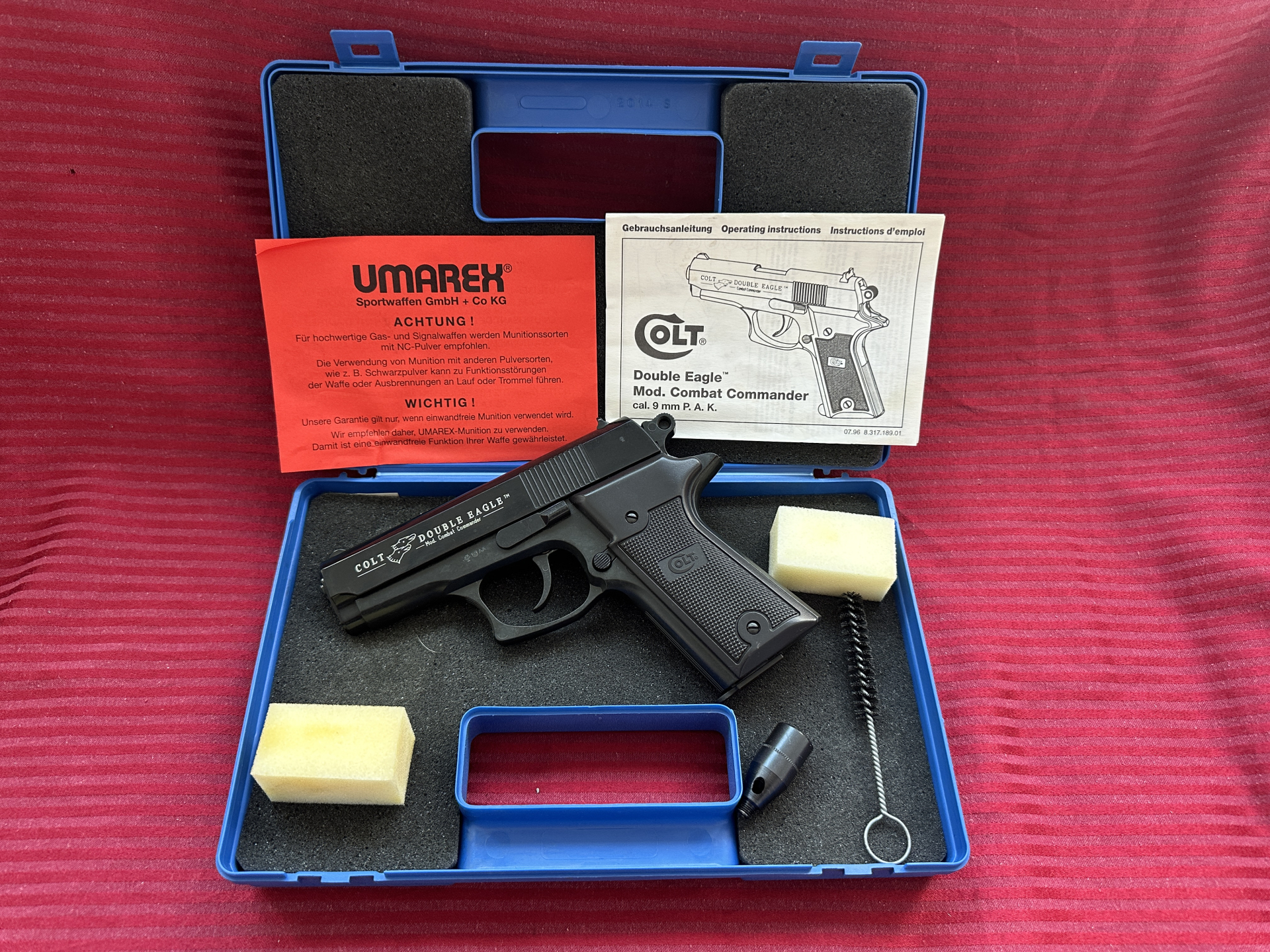 +++Beste Verteidigungspistole aus Sammlung!Colt Double Eagle mit noch einfacher Laufsperre 9mm OVP ! – Bild 2