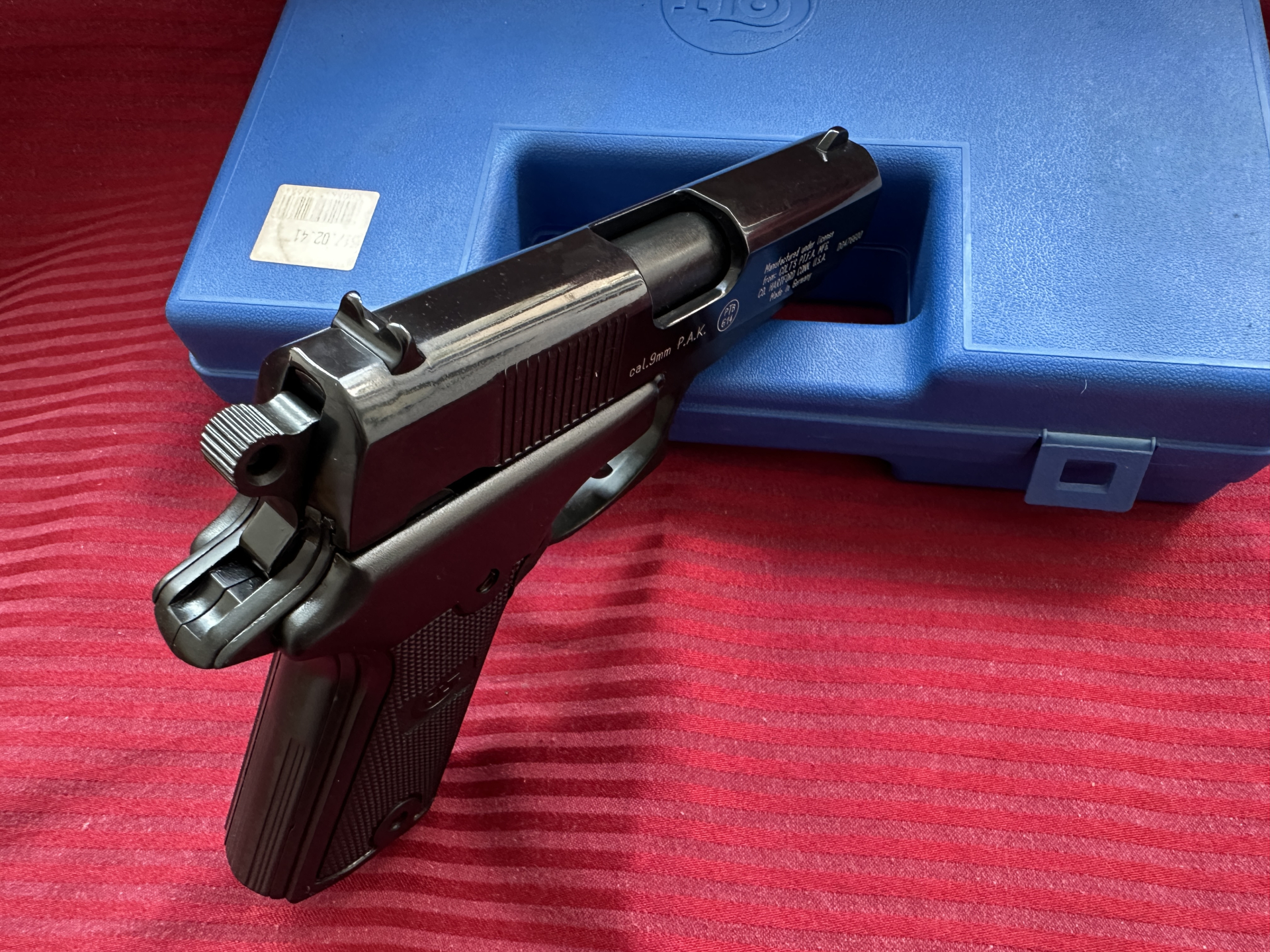 +++Beste Verteidigungspistole aus Sammlung!Colt Double Eagle mit noch einfacher Laufsperre 9mm OVP ! – Bild 5
