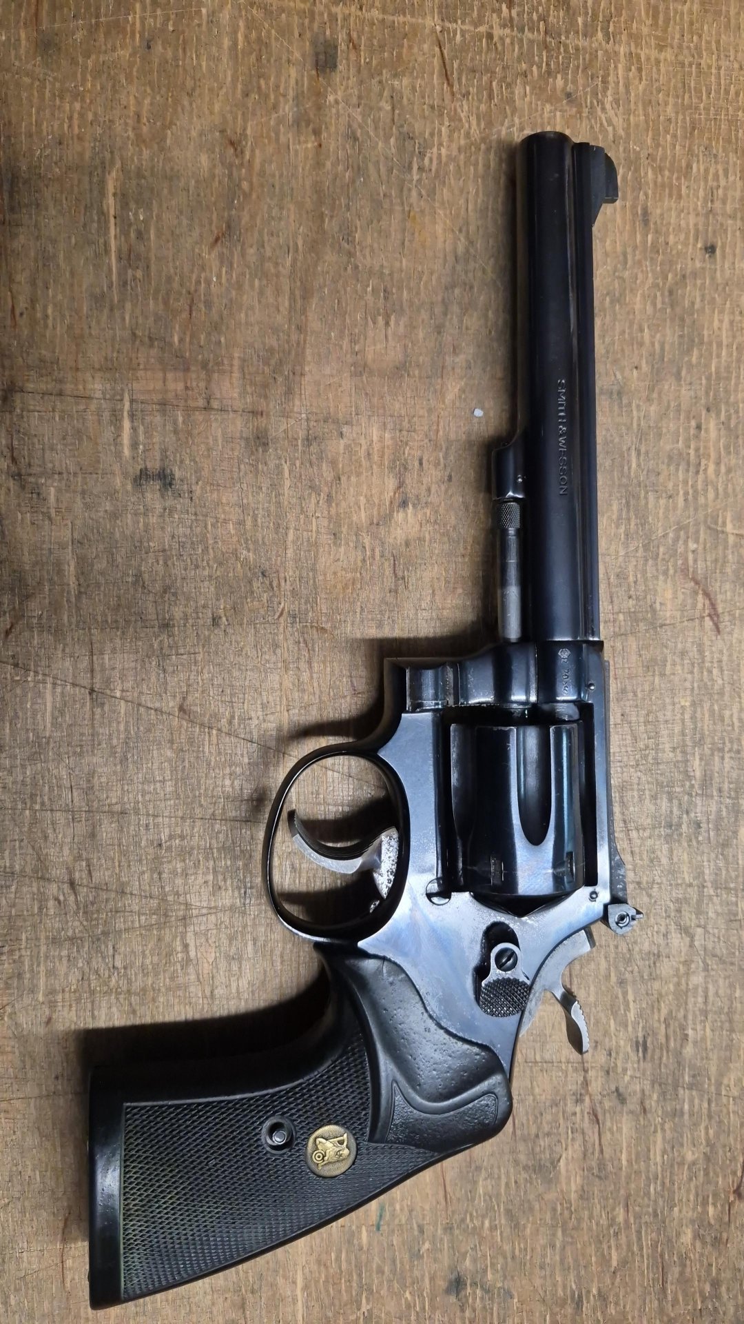 Revolver Smith & Wesson, S&W, Modell 18-3, .22 lr. oder .22 lfb, Lauflänge 6 Zoll – Bild 1