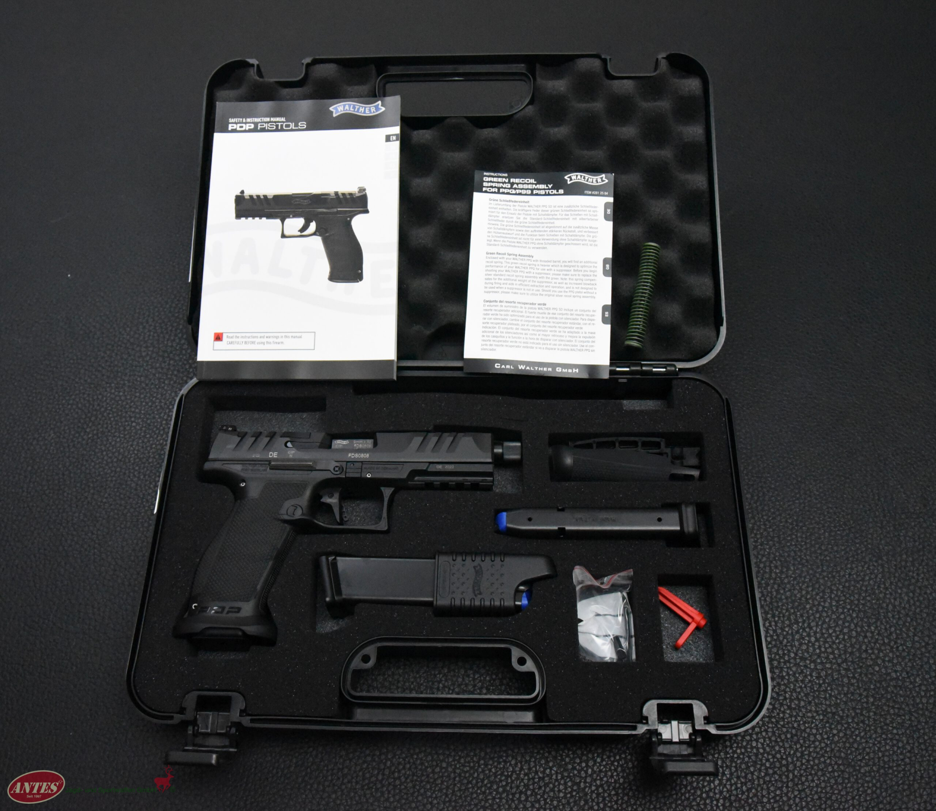 Walther Pistole Mod. PDP 5,1" mit Mündungsgewinde, Kal. 9 mm Luger – Bild 1