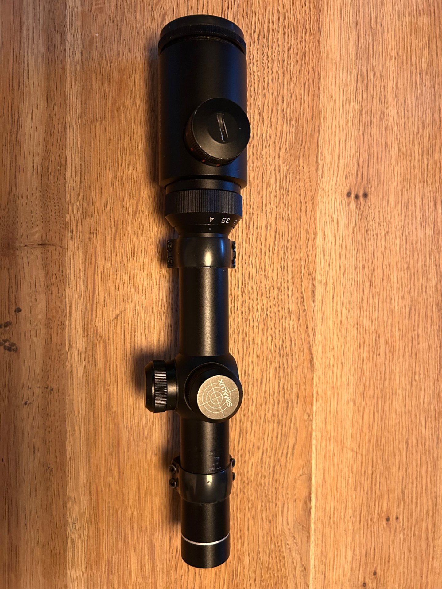 Drückjagd-Zielfernrohr Simalux 1 - 4 x 20 Leuchtpunkt – Bild 1