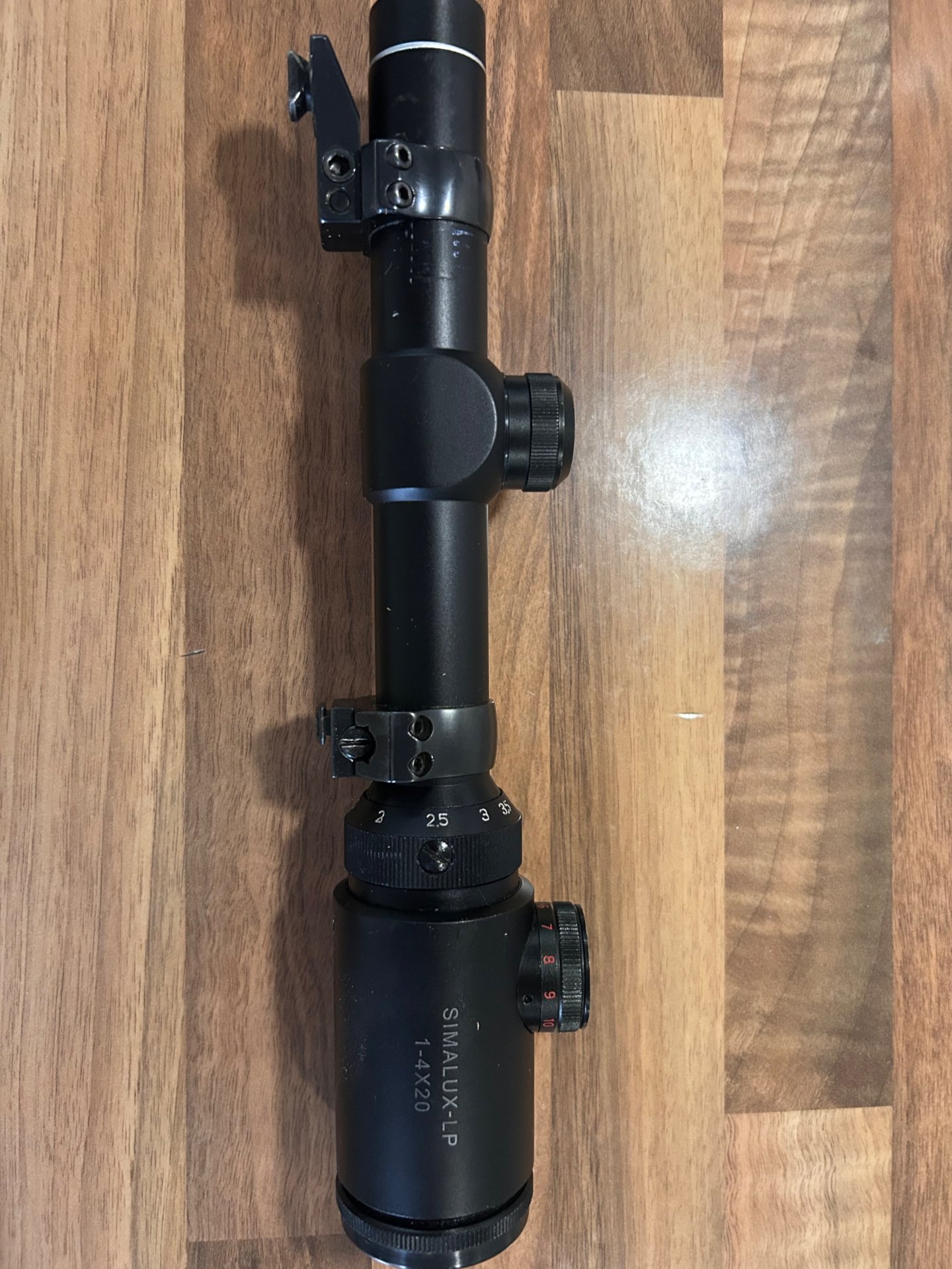 Drückjagd-Zielfernrohr Simalux 1 - 4 x 20 Leuchtpunkt – Bild 3