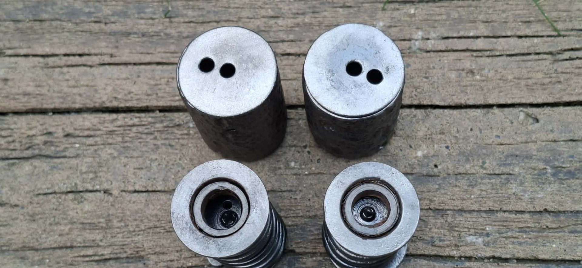 2 x FPZ 8003 (Faust Patronen Zünder) ORIGINAL WW 2 – Bild 2