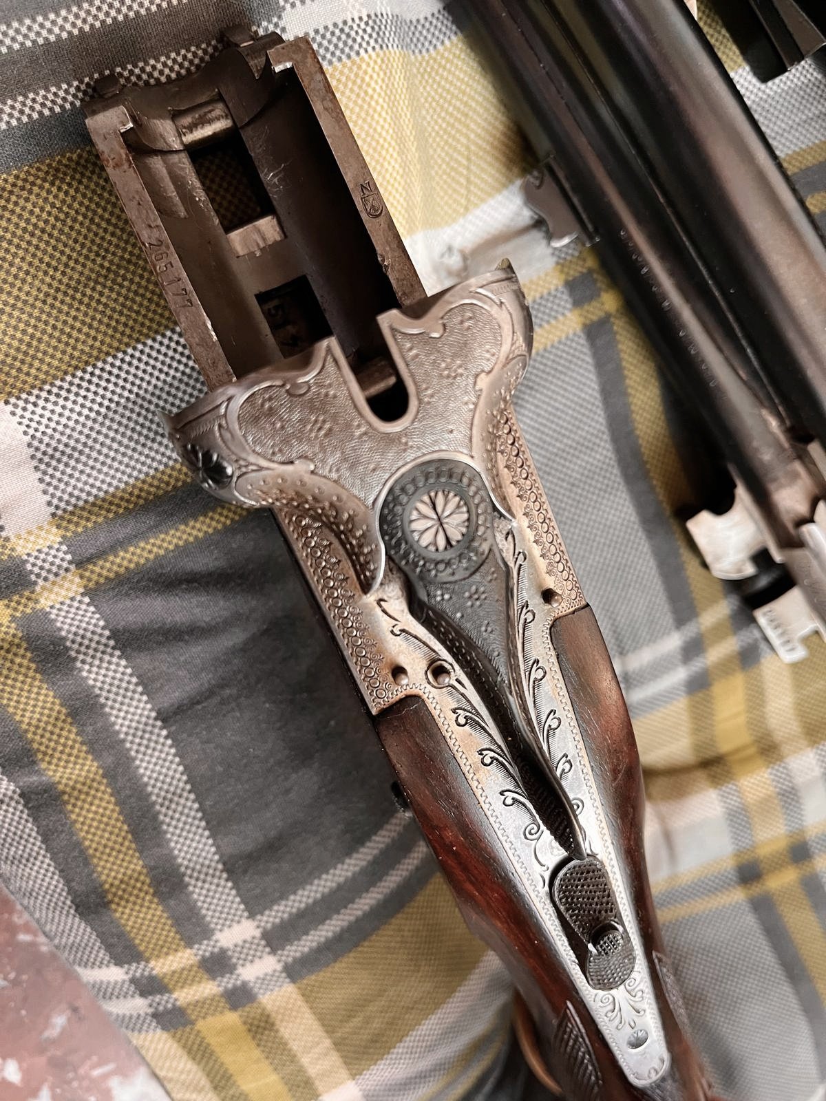 Drilling Merkel Suhl 8x57 16/70 Traditionswaffe in deutscher Handwerksqualität, gepflegter Zustand – Bild 6