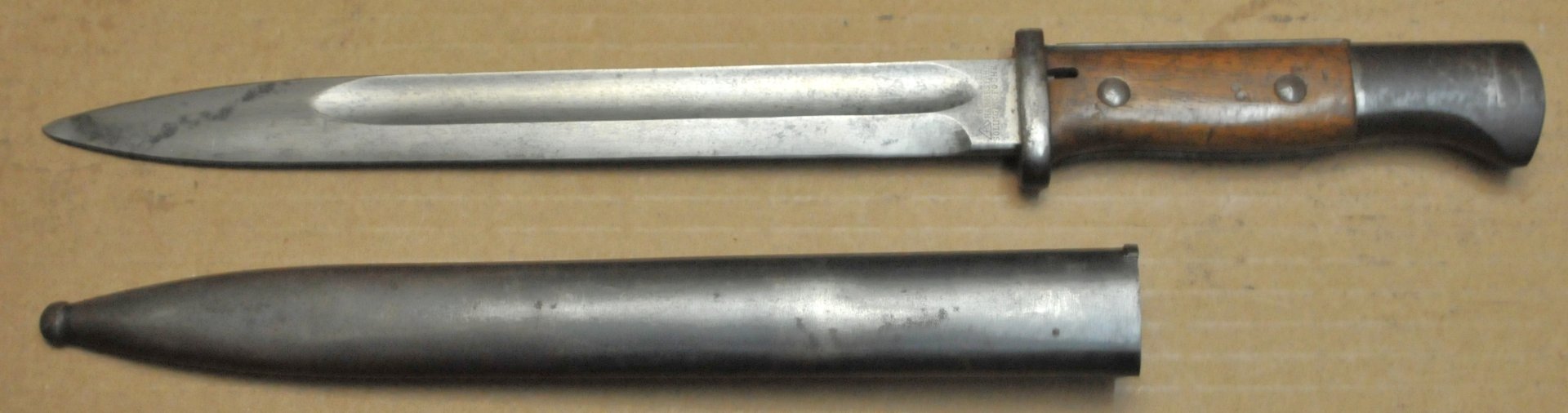 Preussisches 84/98 nA Bajonett Doppelhersteller Nr 12 – Bild 2