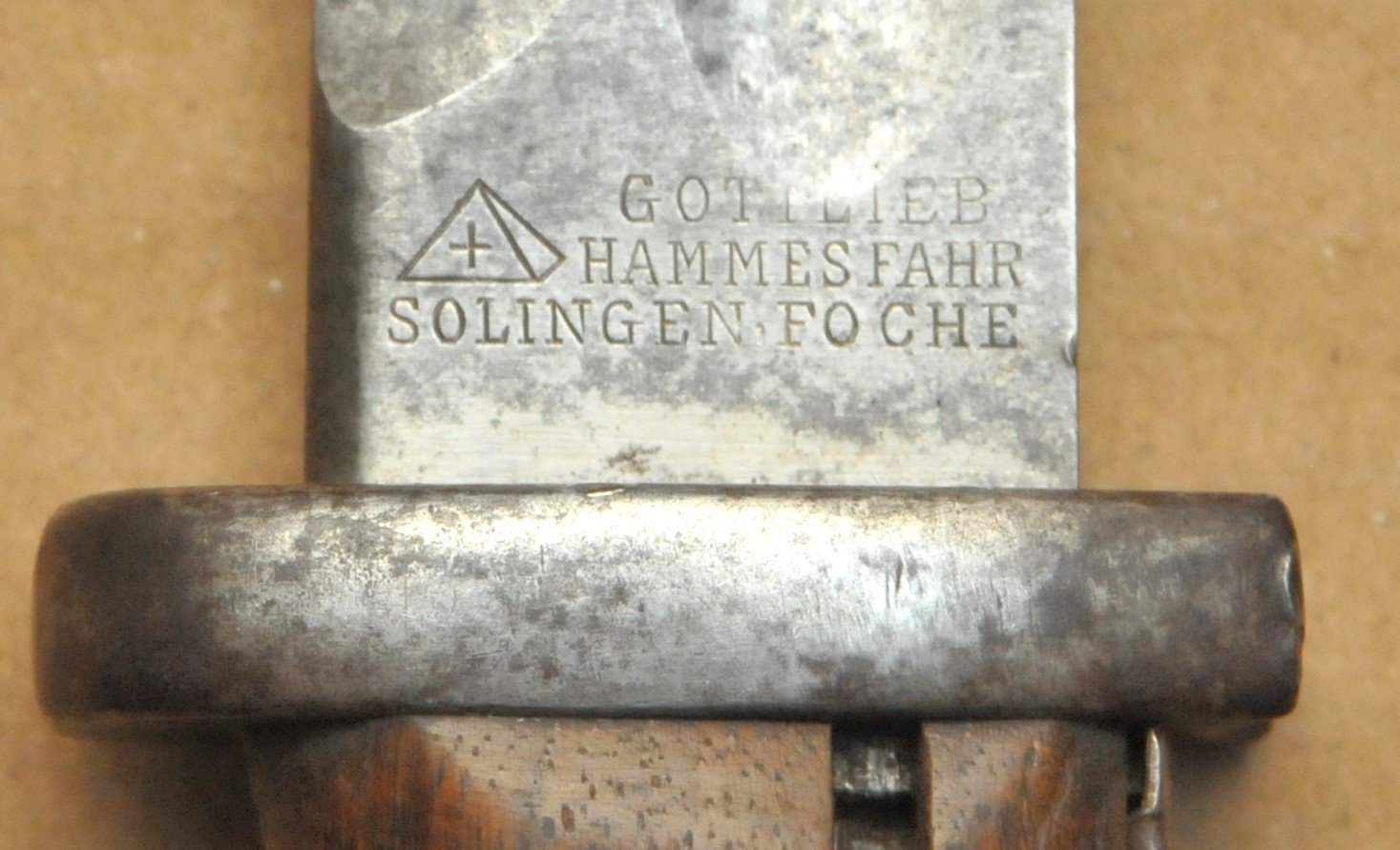 Preussisches 84/98 nA Bajonett Doppelhersteller Nr 12 – Bild 3