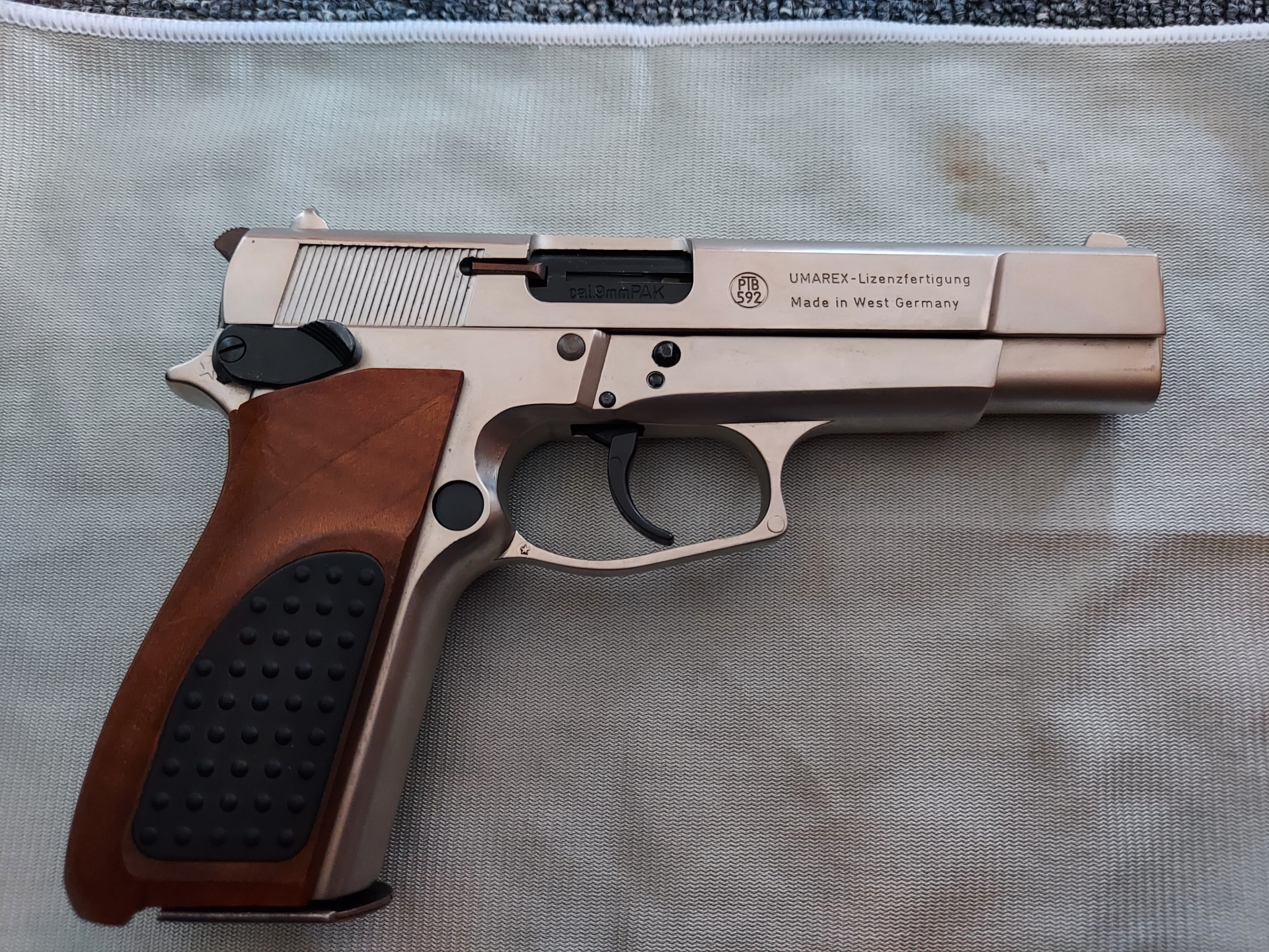 Browning GPDA9 vernickelt Umarex Lizenzanfertigung – Bild 2