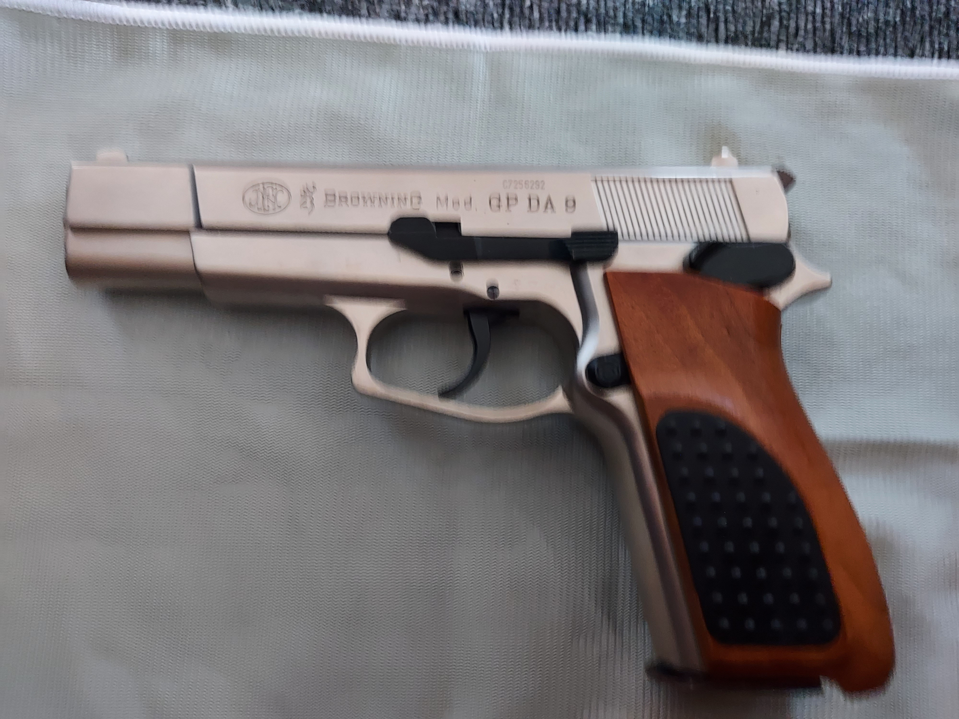Browning GPDA9 vernickelt Umarex Lizenzanfertigung – Bild 1