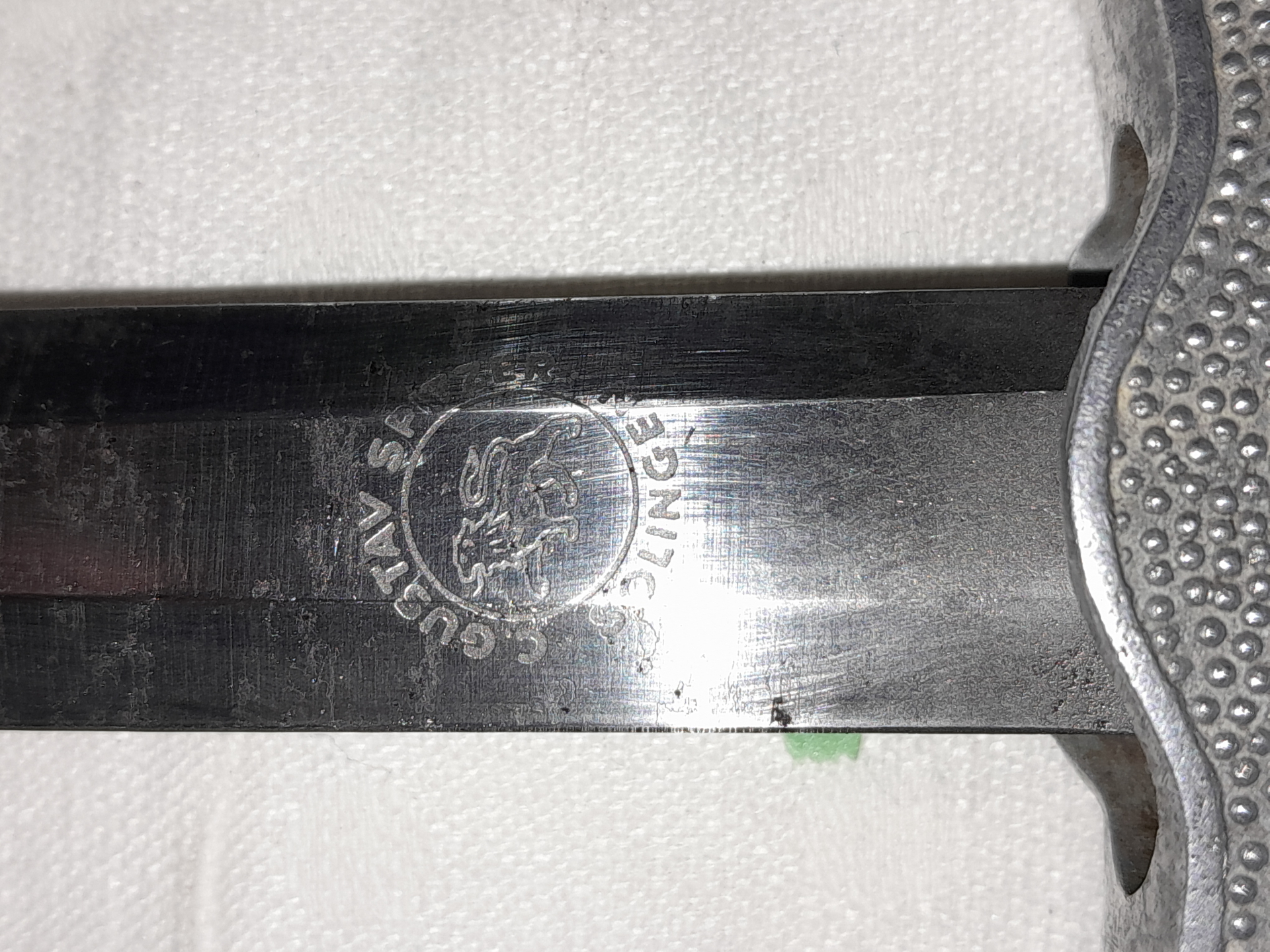 LOD Luftwaffen Offiziersdolch Gustav Spitzer Solingen Top – Bild 4