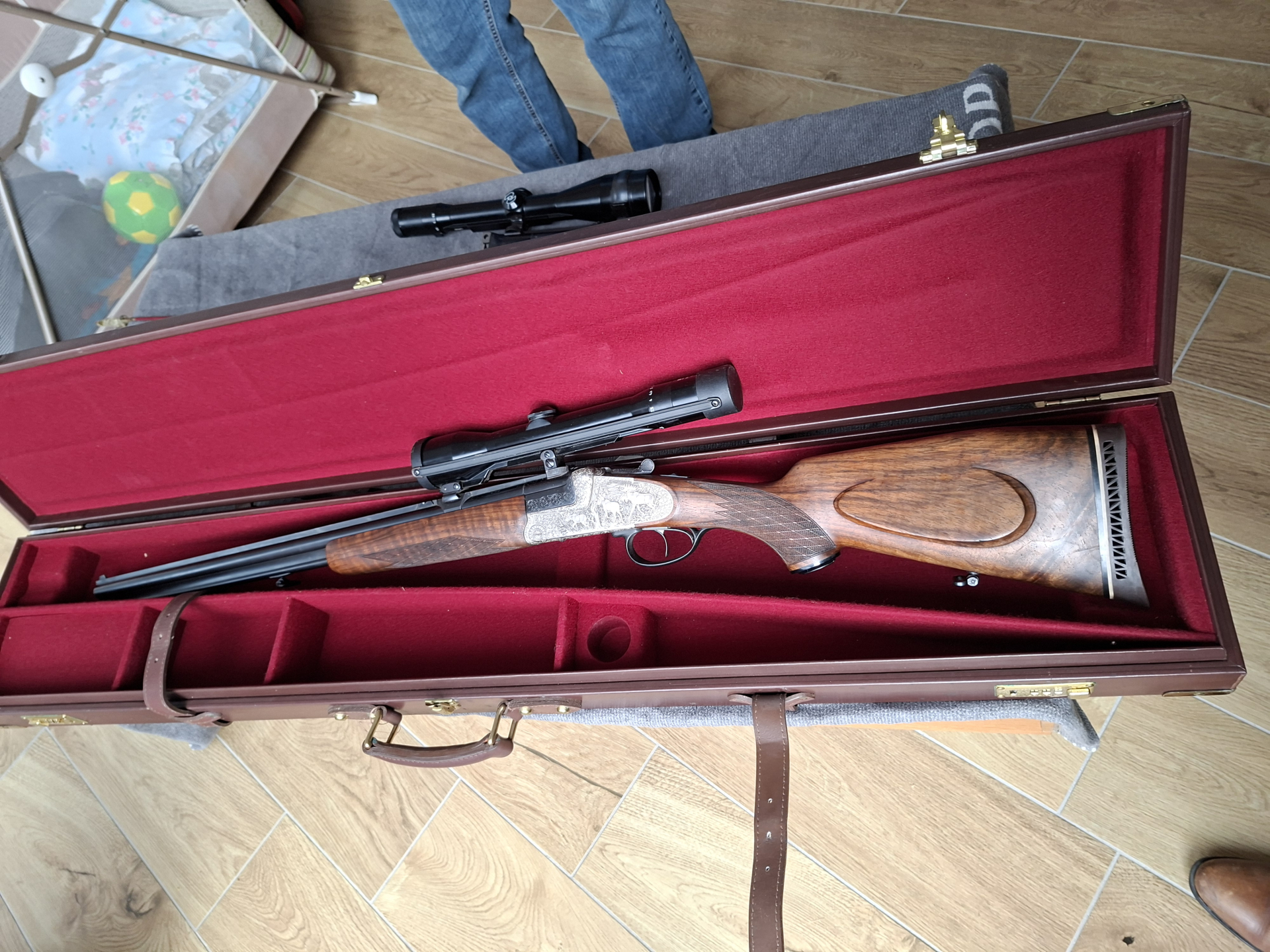 Krieghoff Teck Luxus mit Wechsellauf – Bild 2