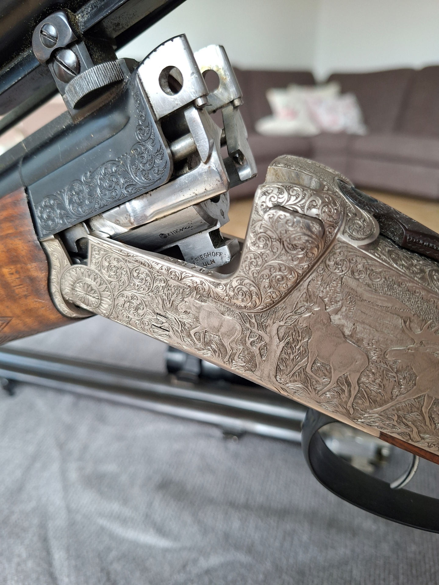 Krieghoff Teck Luxus mit Wechsellauf – Bild 5