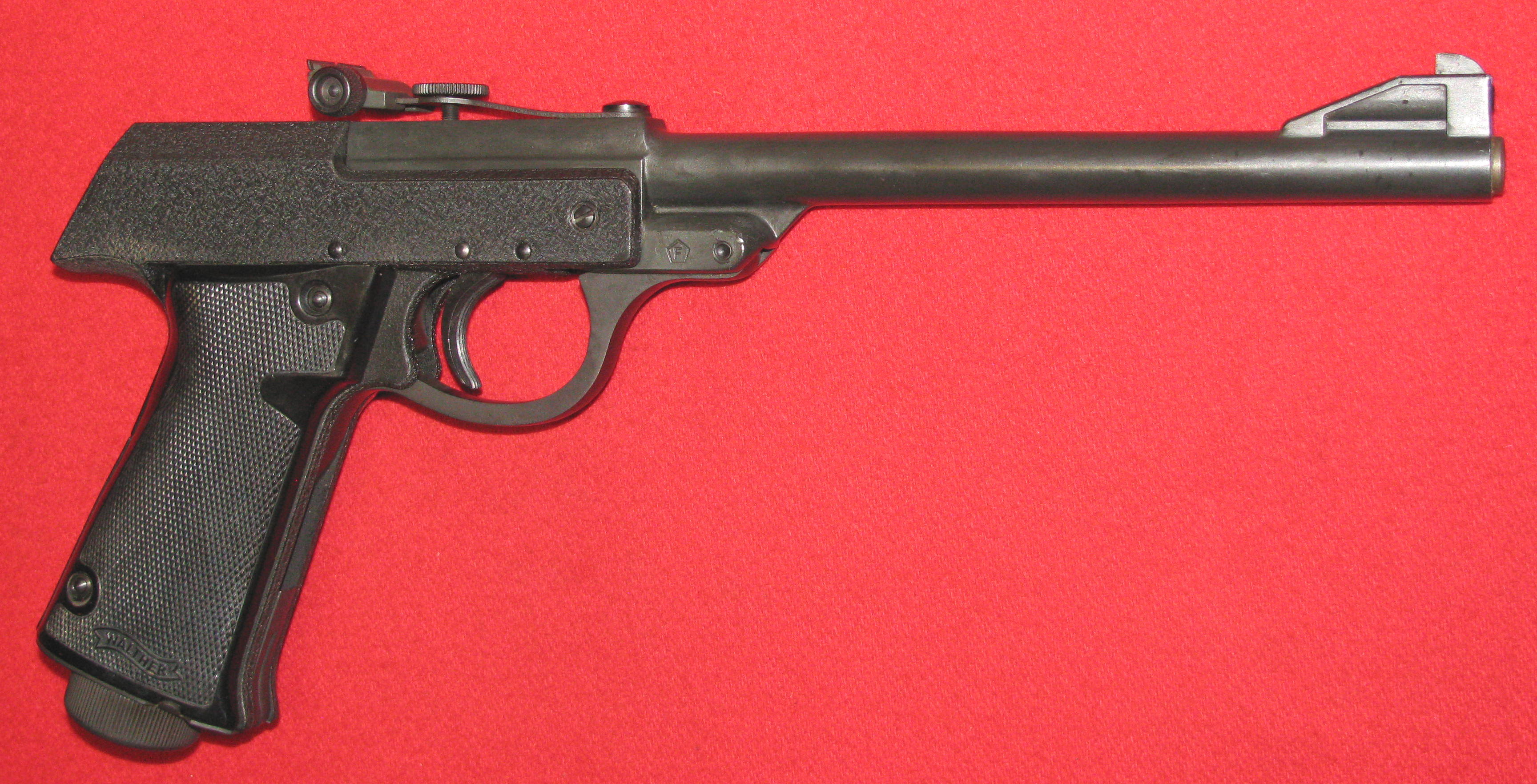 WALTHER Luftpistole, eine WALTHER LP Mod. 53 mit F - Zeichen in Cal. 4,5mm – Bild 5