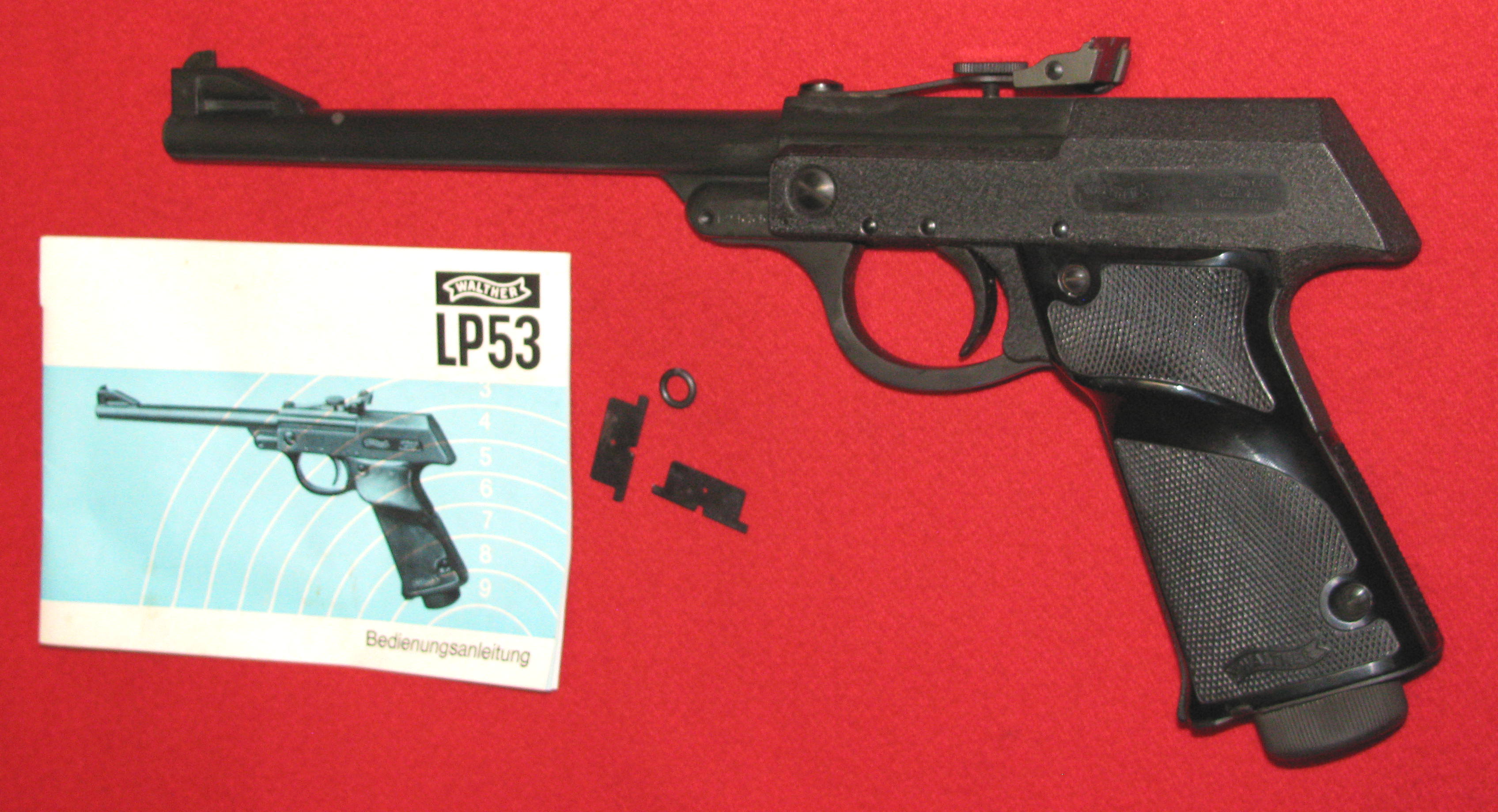 WALTHER Luftpistole, eine WALTHER LP Mod. 53 mit F - Zeichen in Cal. 4,5mm – Bild 2