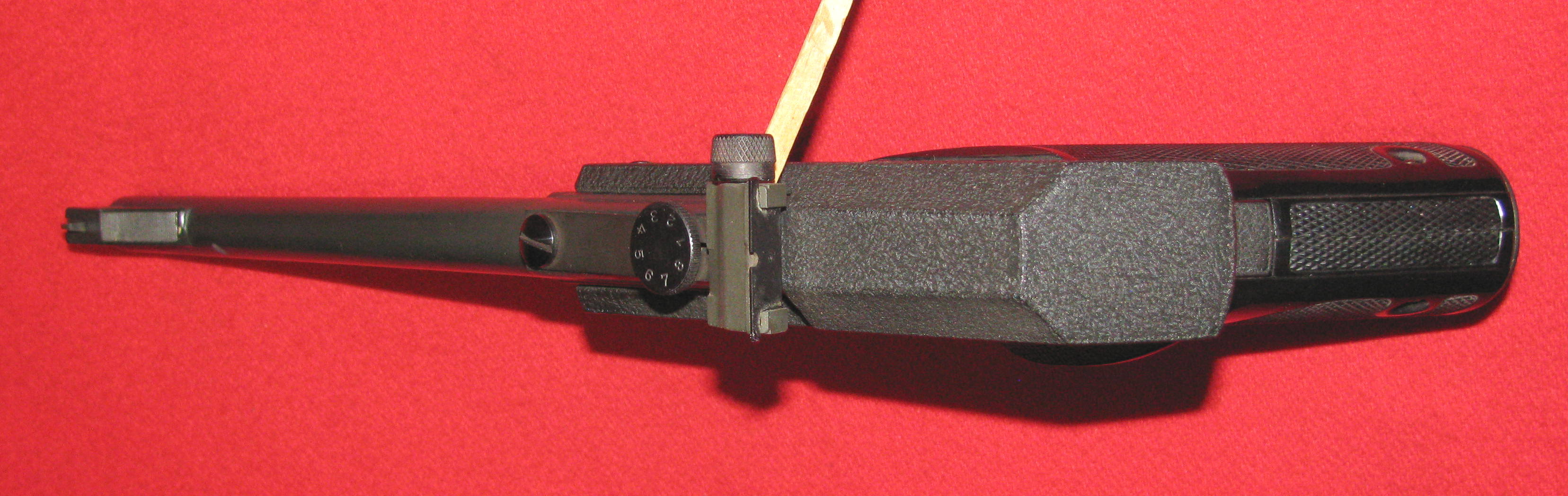 WALTHER Luftpistole, eine WALTHER LP Mod. 53 mit F - Zeichen in Cal. 4,5mm – Bild 4
