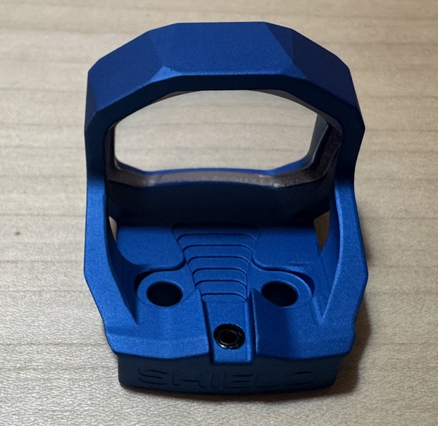 SHIELD RMSx Reflex Mini Sight XL-Linse Electric Blue 8 MoA, IPSC BDMP – Bild 2