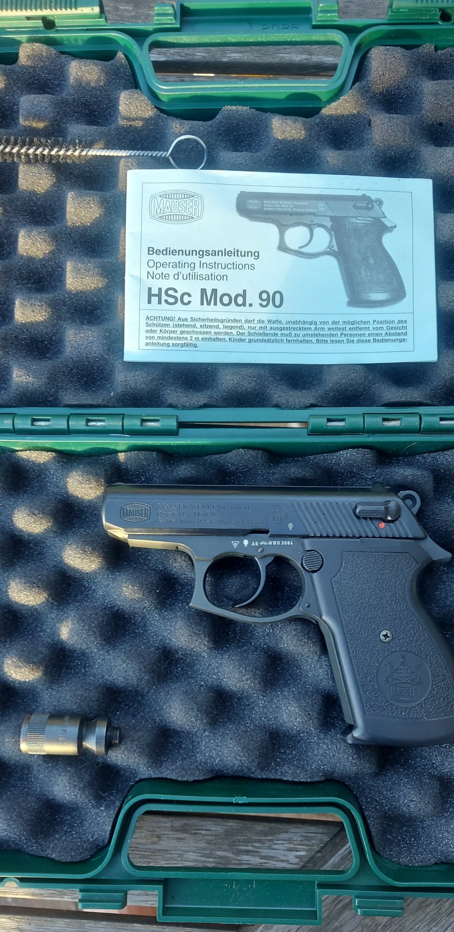 Pistole Mauser HSc Mod. 90 – Bild 1