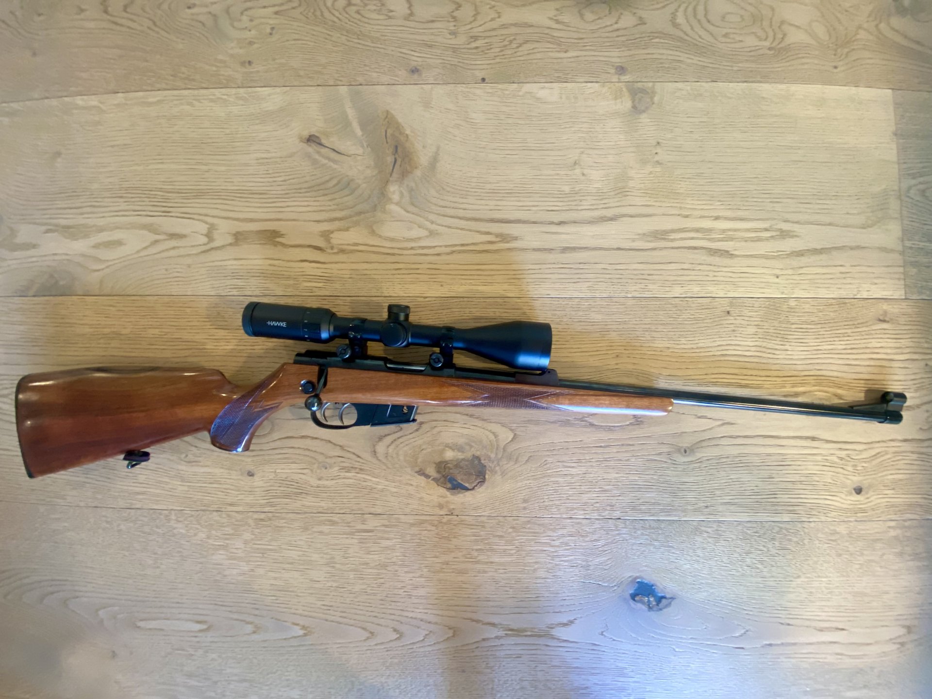 Walther – Ulm Mod. KKJ .22 Hornet – Bild 1