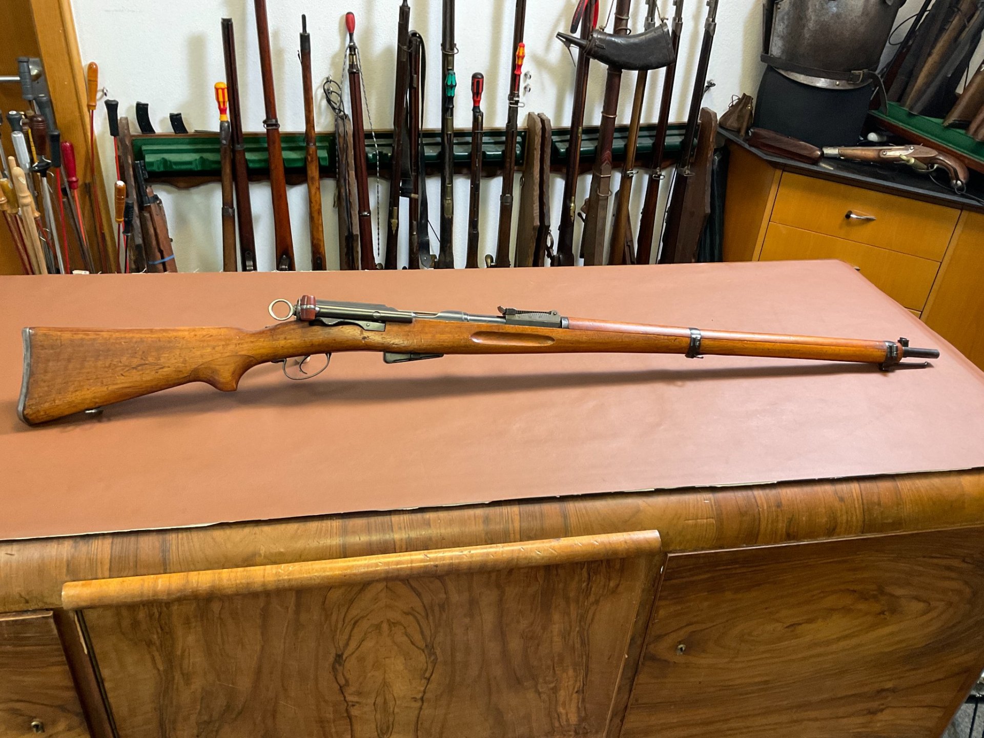 Schmidt-Rubin Geradezug-Repetiergewehr Modell 96/11 im Kaliber 7,5×55 Swiss / GP11 SNR 251592 – Bild 2
