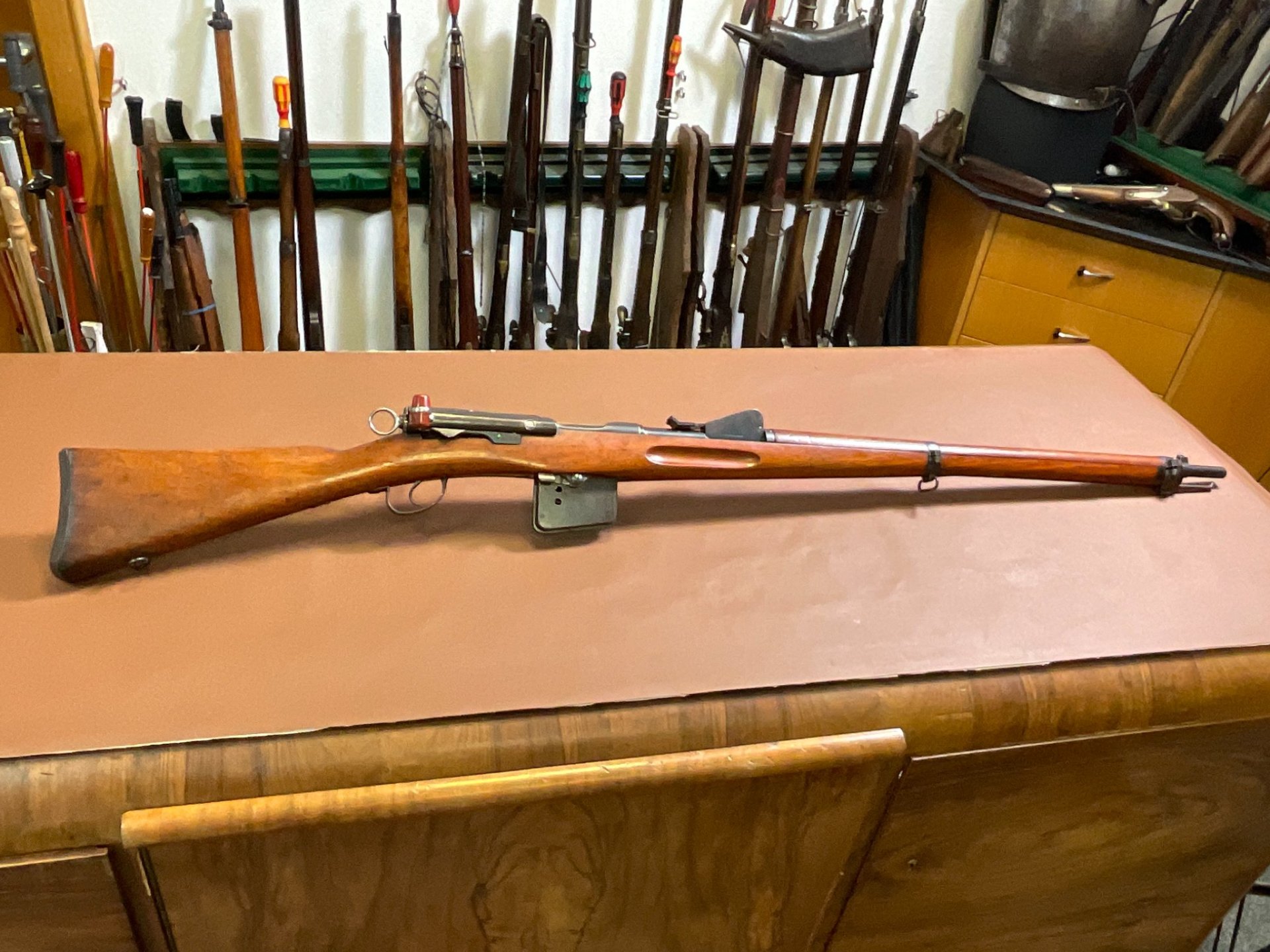 Schmidt-Rubin Geradezug-Repetiergewehr Modell 1889 im Kaliber 7,5×55 Swiss / GP11 SNR 19077 – Bild 2