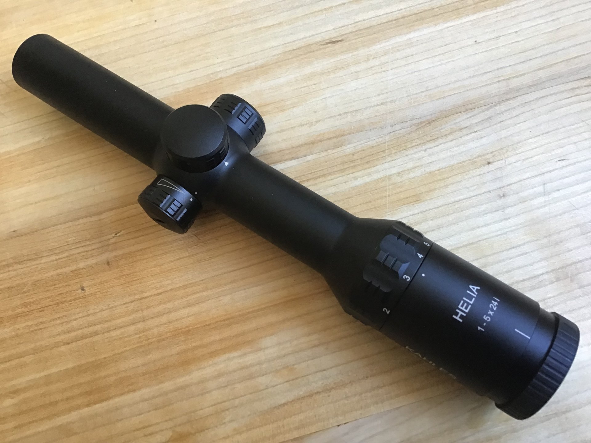Kahles Helia 1-5x24i mit Swarovski-Innenschiene – Bild 1