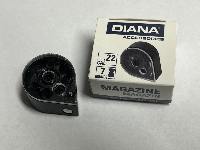 DIANA Magazin stormrider bandit chaser Trommelmagazin 7 Schuss 5,5mm – Bild 1