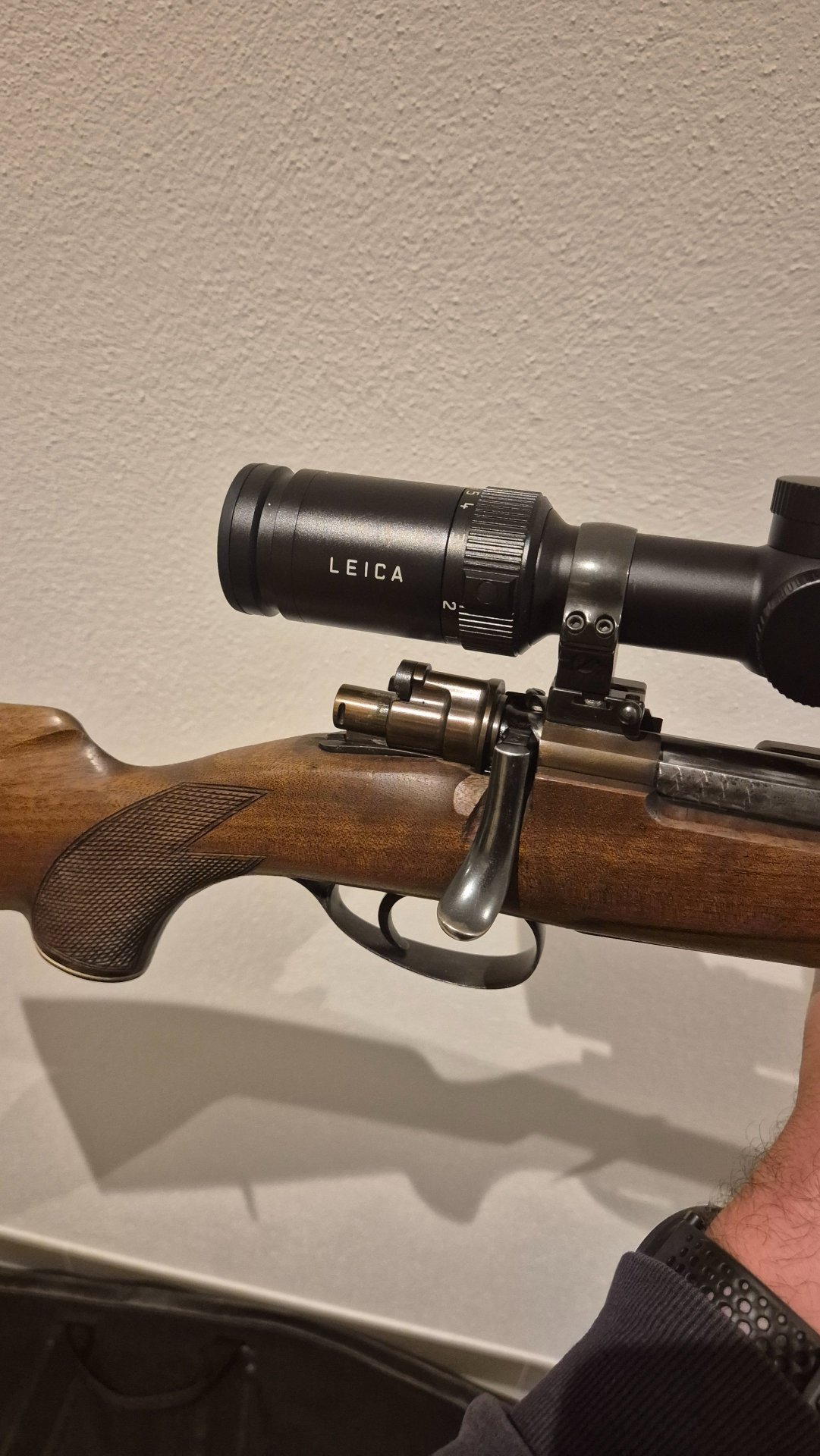 CZ 9,3x62 mit Leica Aimplus 1-6x24 u. Jaki SD u. Präzise Jagen Adapter – Bild 6