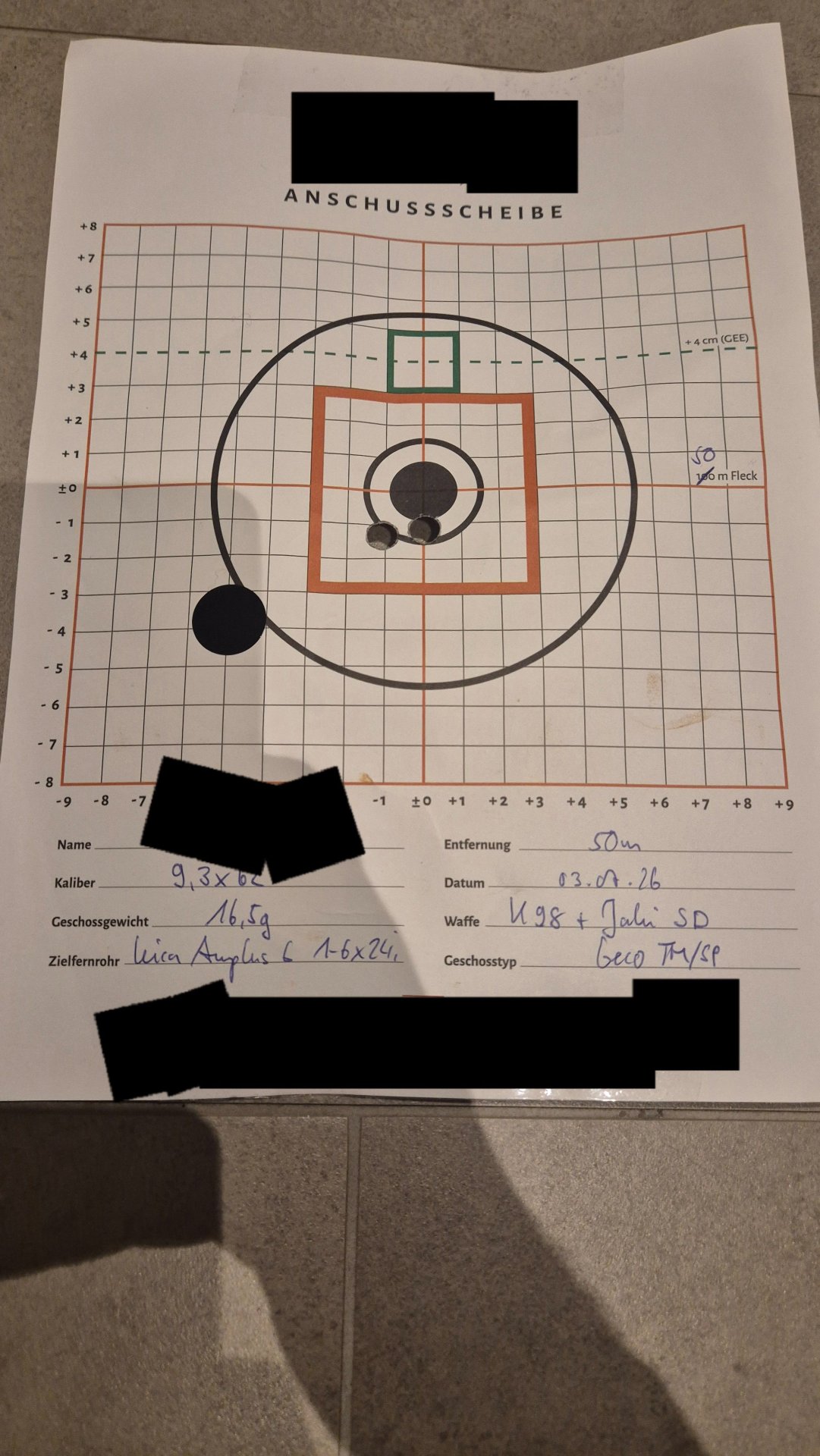 CZ 9,3x62 mit Leica Aimplus 1-6x24 u. Jaki SD u. Präzise Jagen Adapter – Bild 2