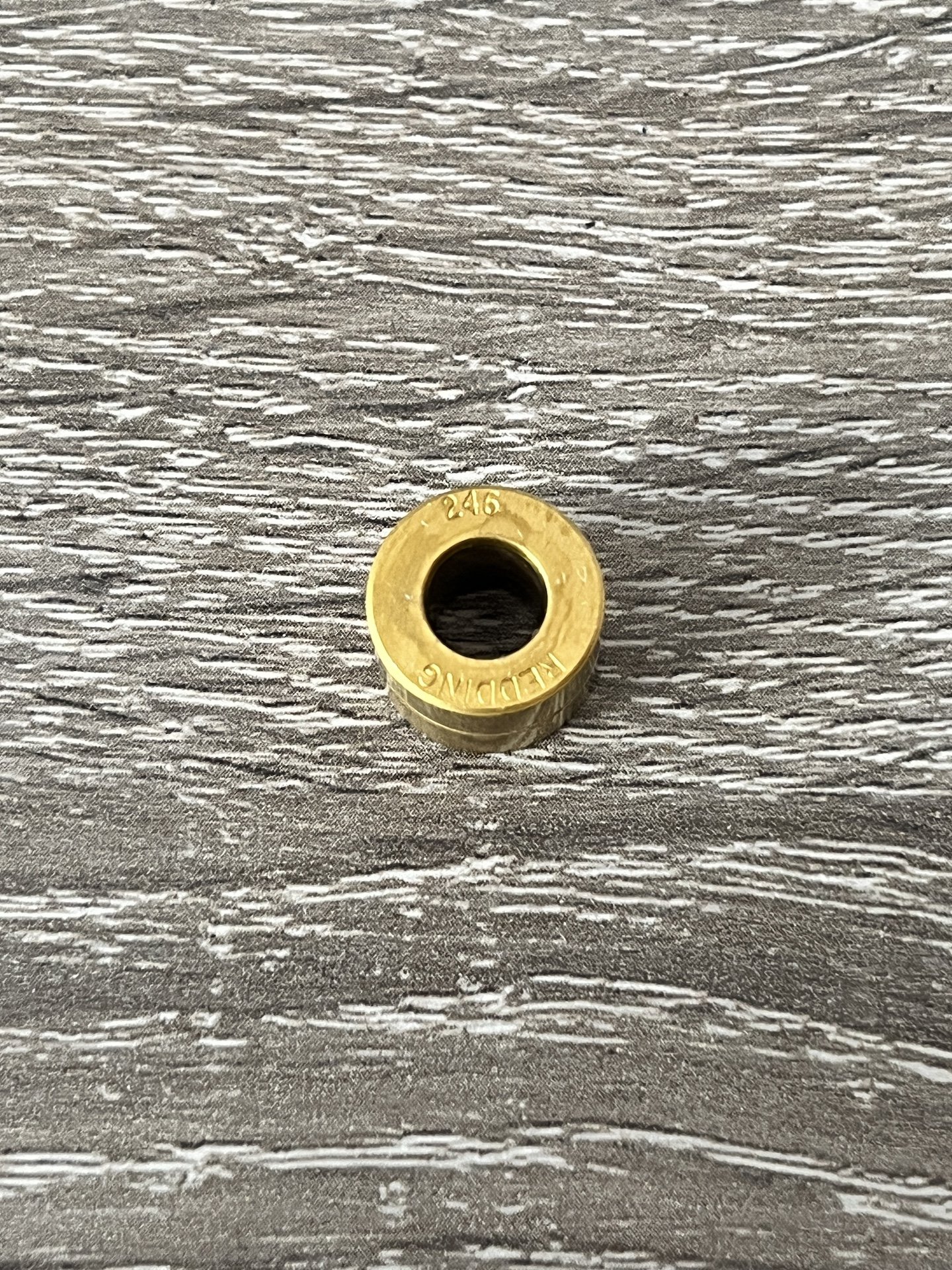 Redding Kalibrierring Bushing Titannitrid .246 – Bild 1
