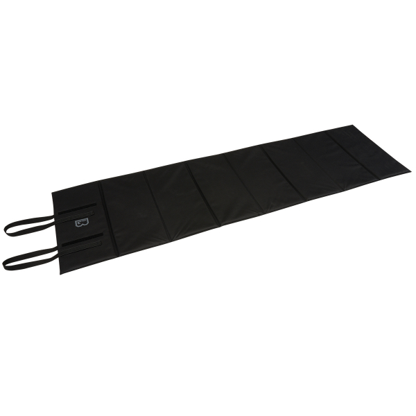 Iso Matte / Schießmatte von Brandit - SCHWARZ - 54 x 191 x 1,5 cm - faltbar – Bild 1