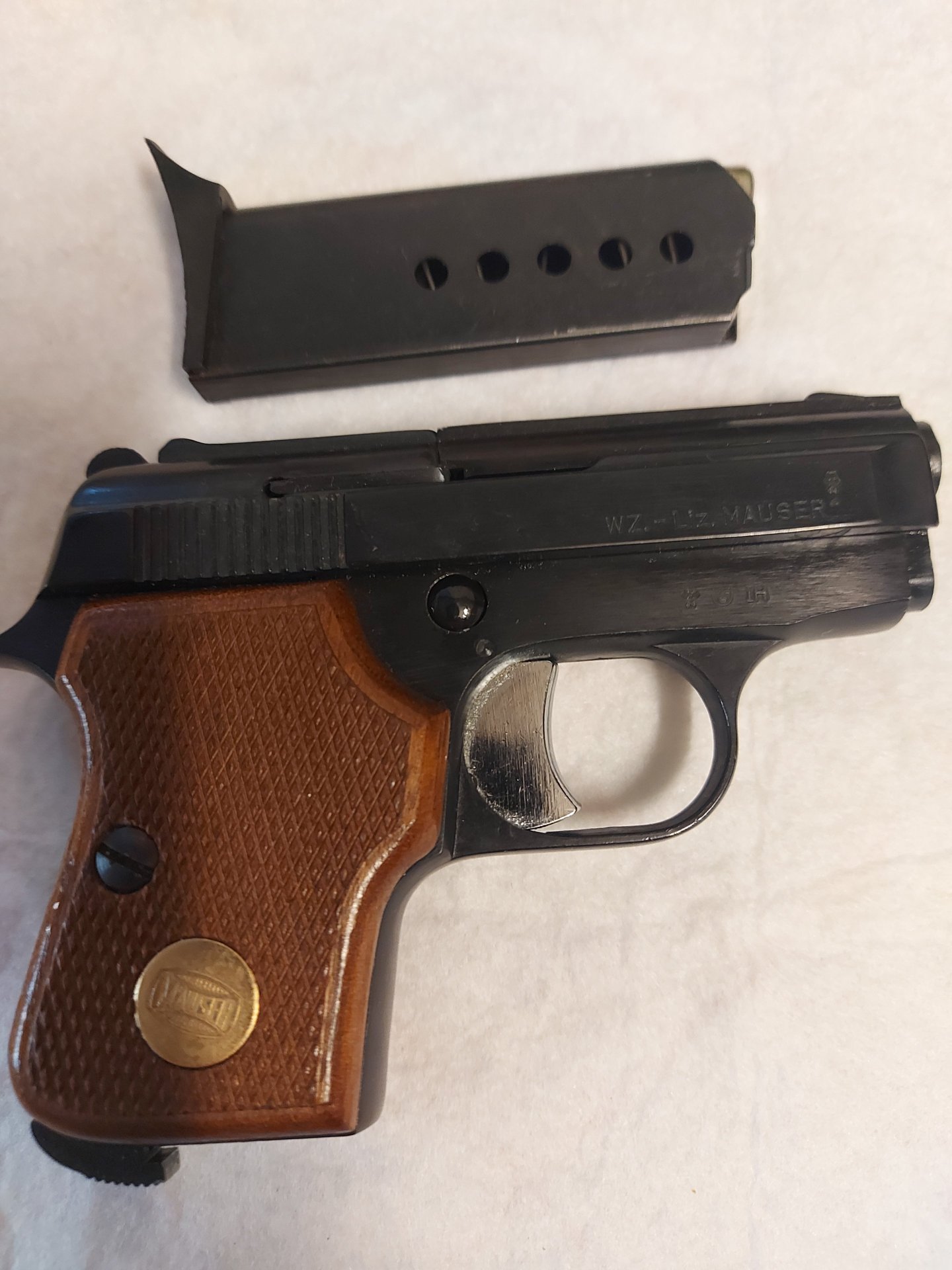 Mauser WTP 8mm Knall PTB 407-Seltenheit- – Bild 1