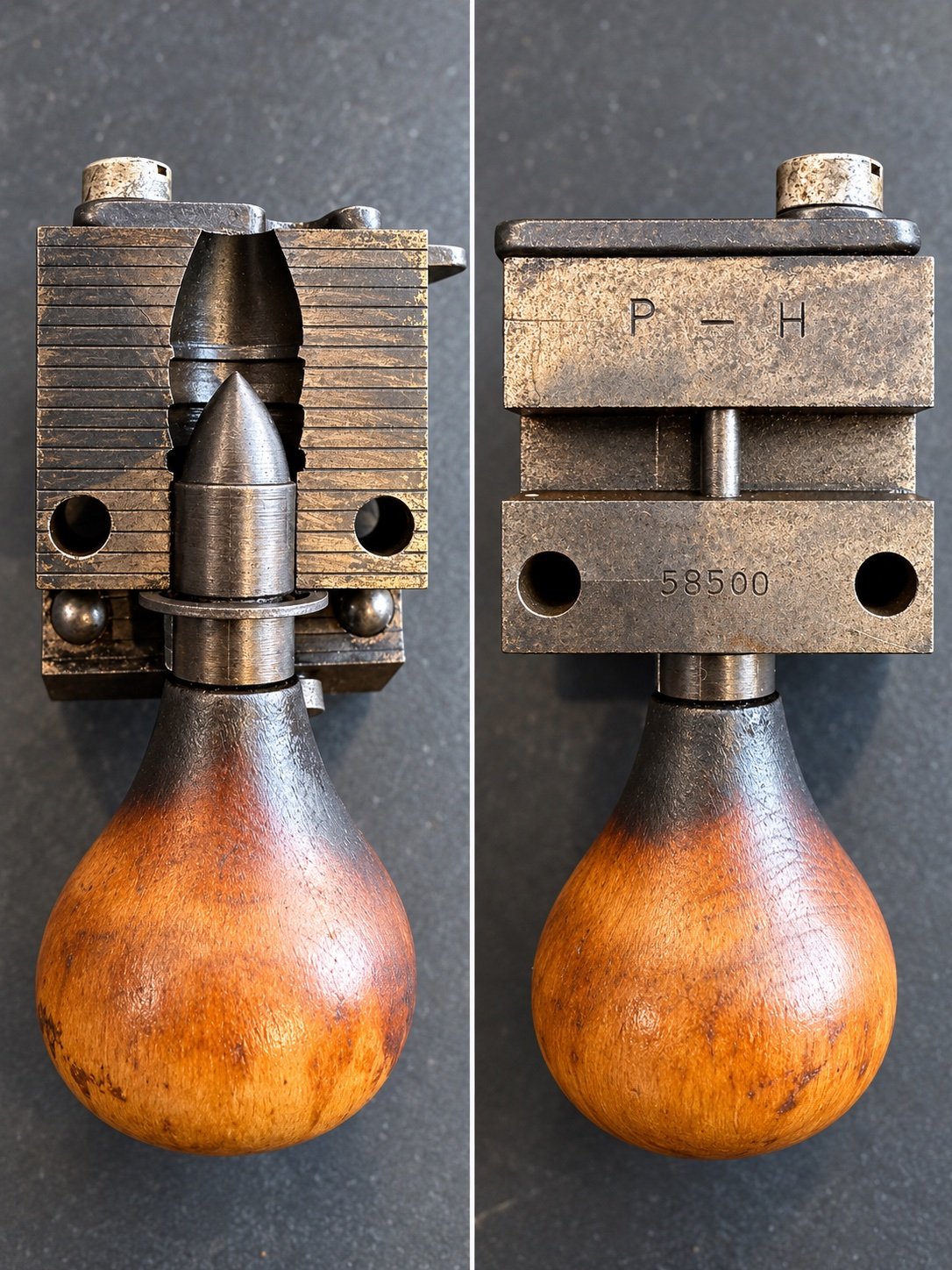 Lyman Parker-Hale Kokille Minie Hohlboden .585 – Bild 1