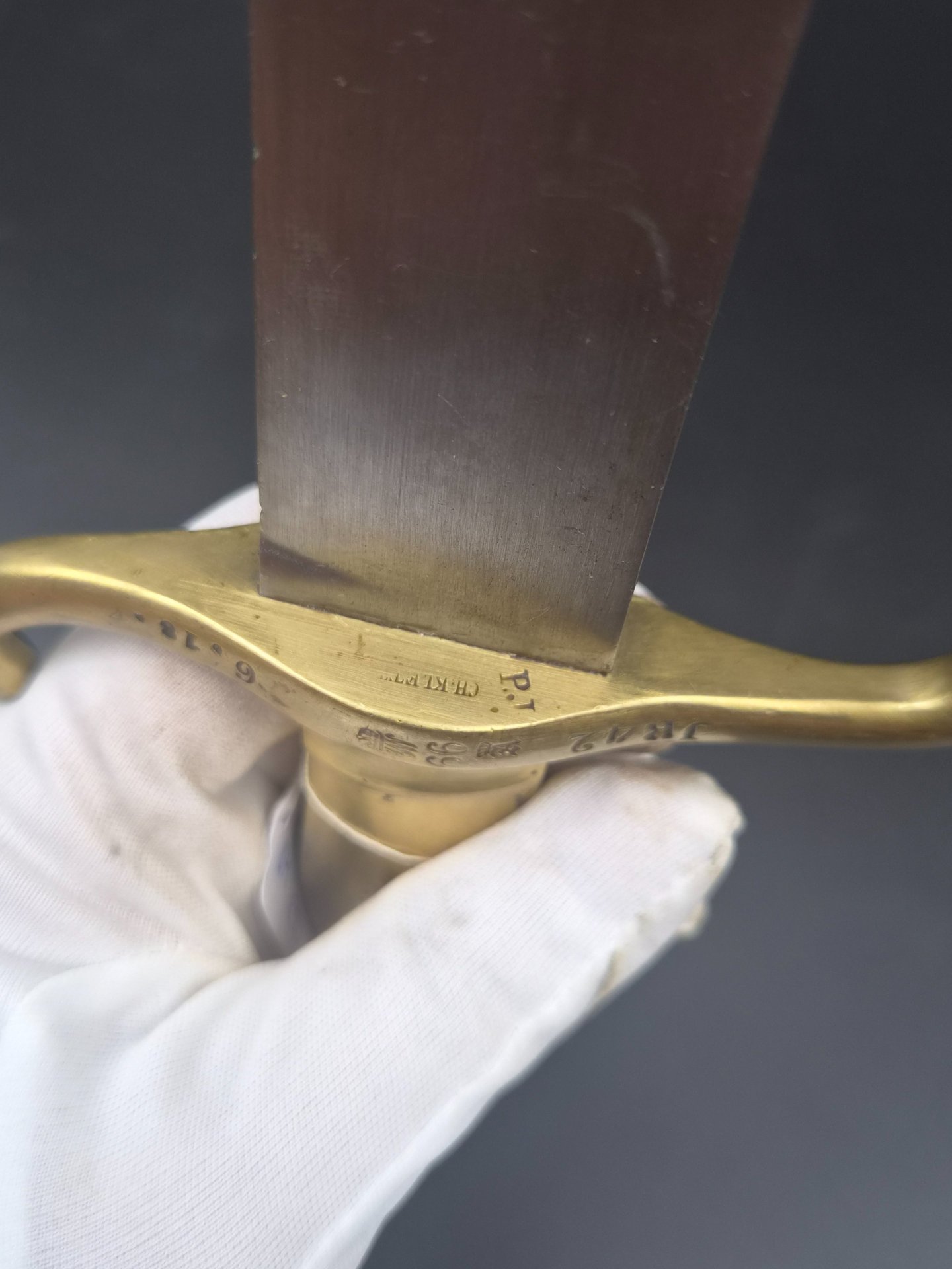 Preussen Faschinenmesser 1864 der Infanterie IR42 – Bild 6