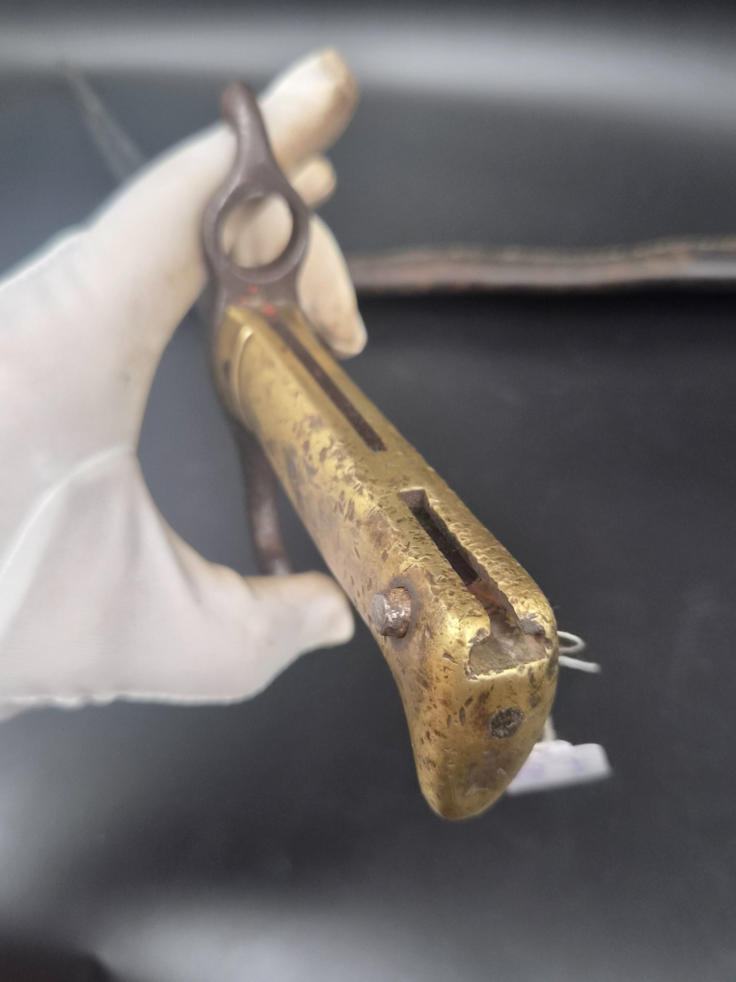 Preussen Bajonett M 1871 (Punzierungen) mit Scheide – Bild 6
