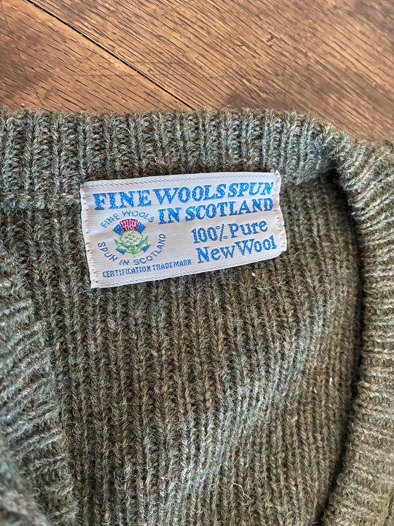 Kerniger Wollpullover 100% schottische Wolle Gr 58 – Bild 2