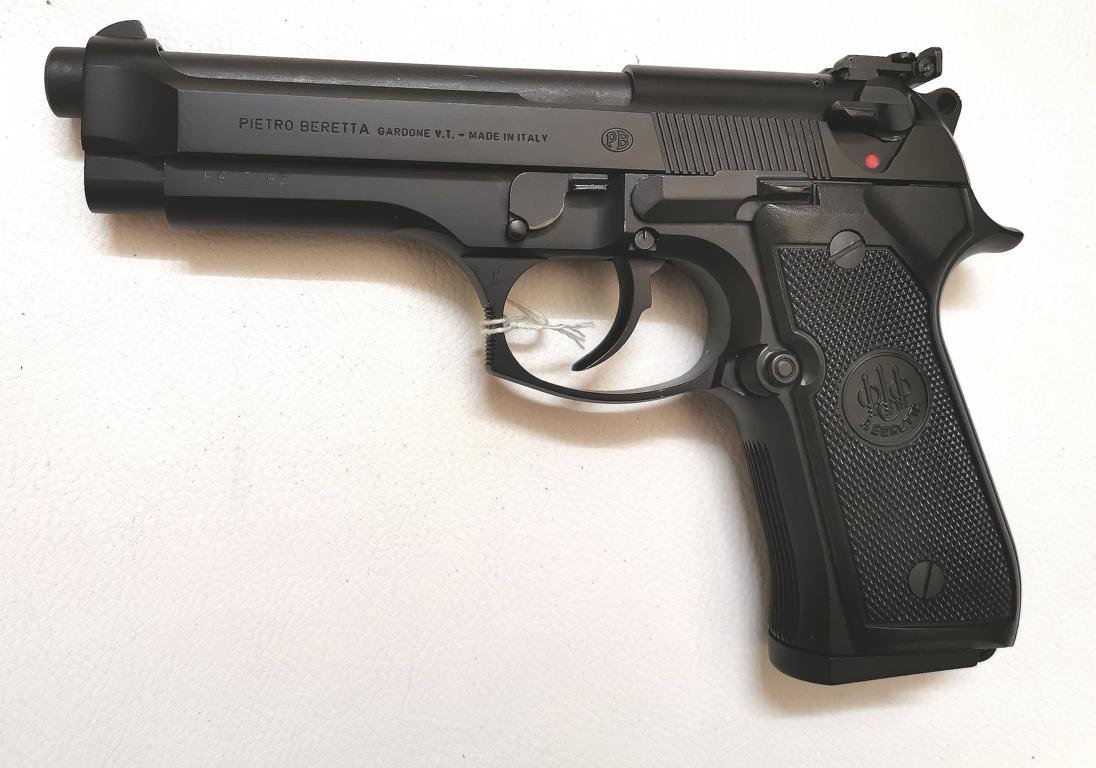 Pistole Beretta 92 FS, 9 mm Luger, neuwertig – Bild 1