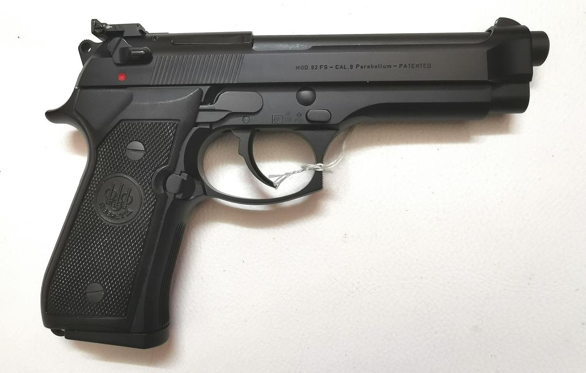 Pistole Beretta 92 FS, 9 mm Luger, neuwertig – Bild 2