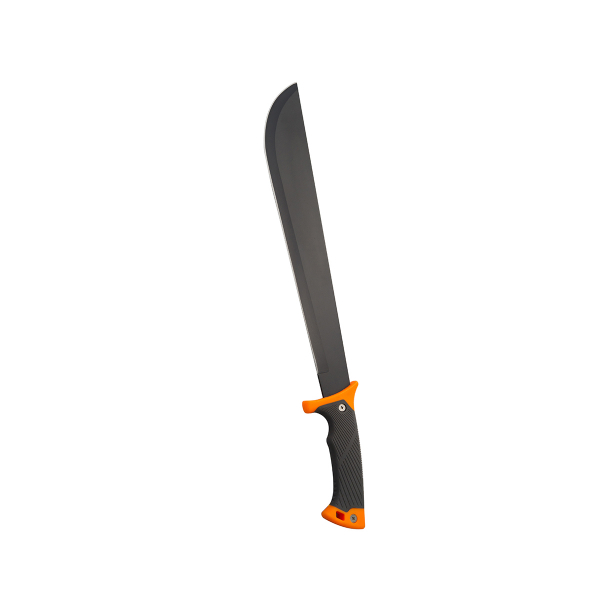 Machete Bolo 38/53cm - Stahl - mit Scheide, ABS-Griff, Orange / Schwarz – Bild 1