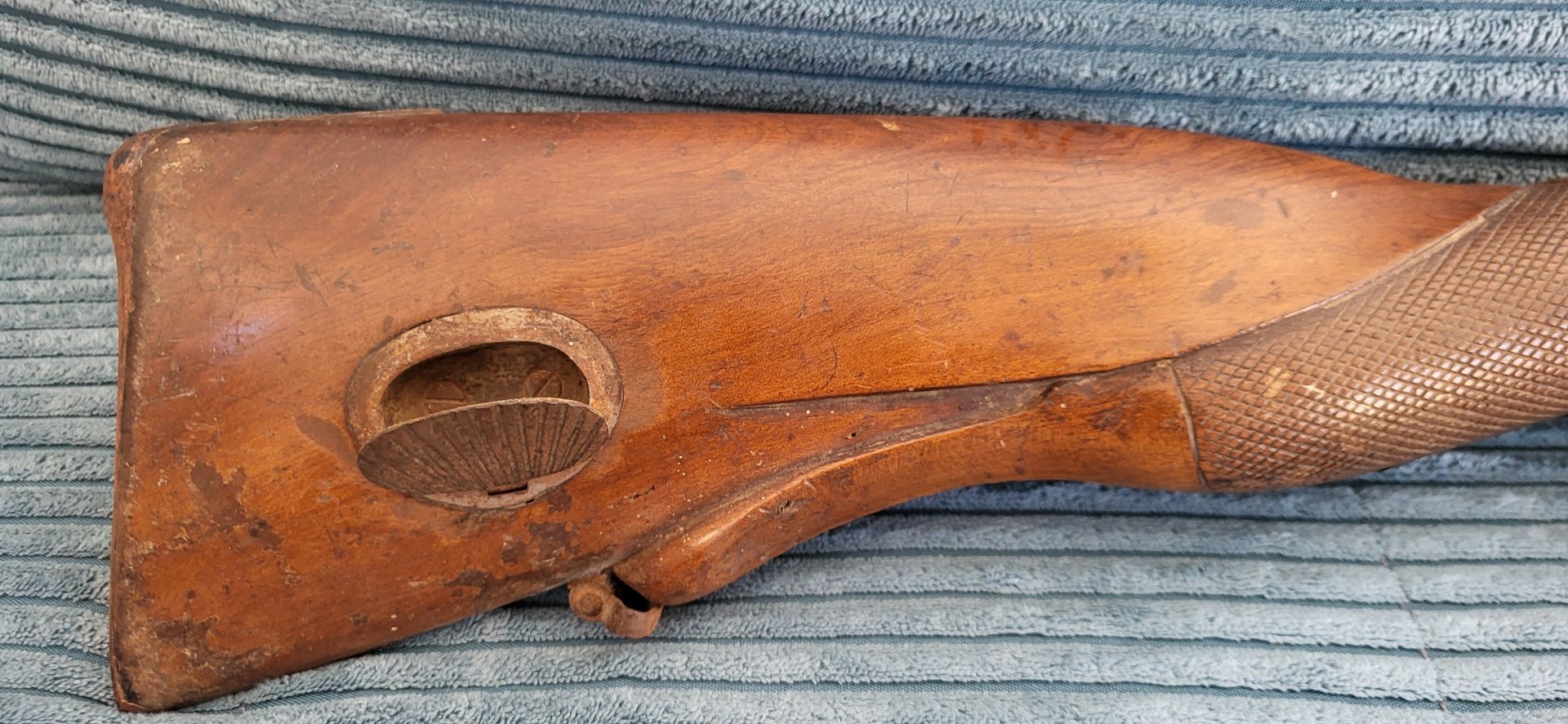 original Tromblon Vorderlader Espingole Donkschneppe Blunderbuss Pistole Fábrica de Antonio Paguaga – Bild 5