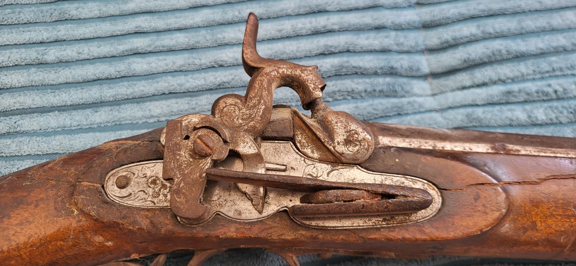 original Tromblon Vorderlader Espingole Donkschneppe Blunderbuss Pistole Fábrica de Antonio Paguaga – Bild 3