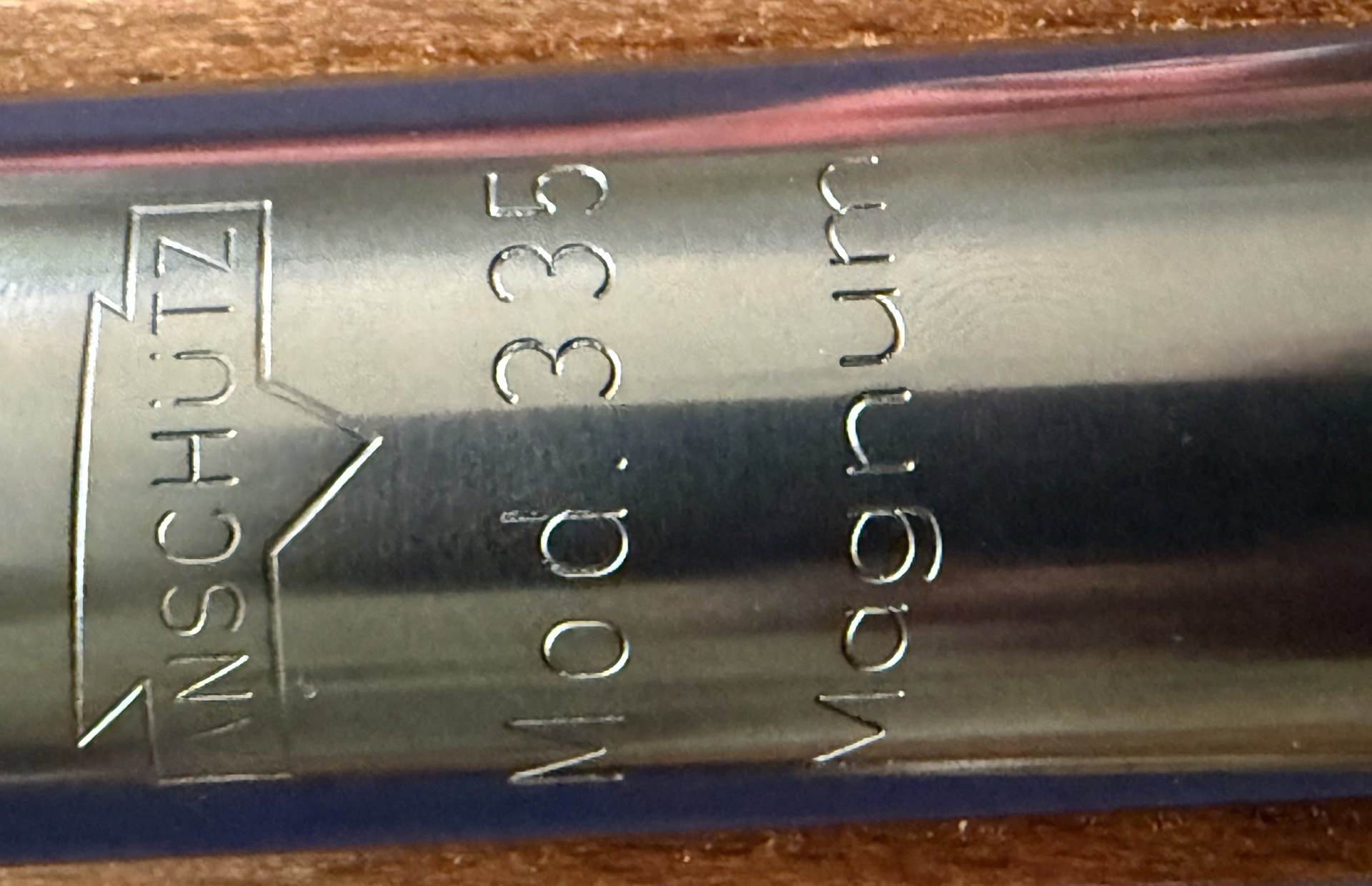 Nagelneues Anschütz Mod. 335 Magnum, mit Tasche und Zielfernrohr – Bild 4